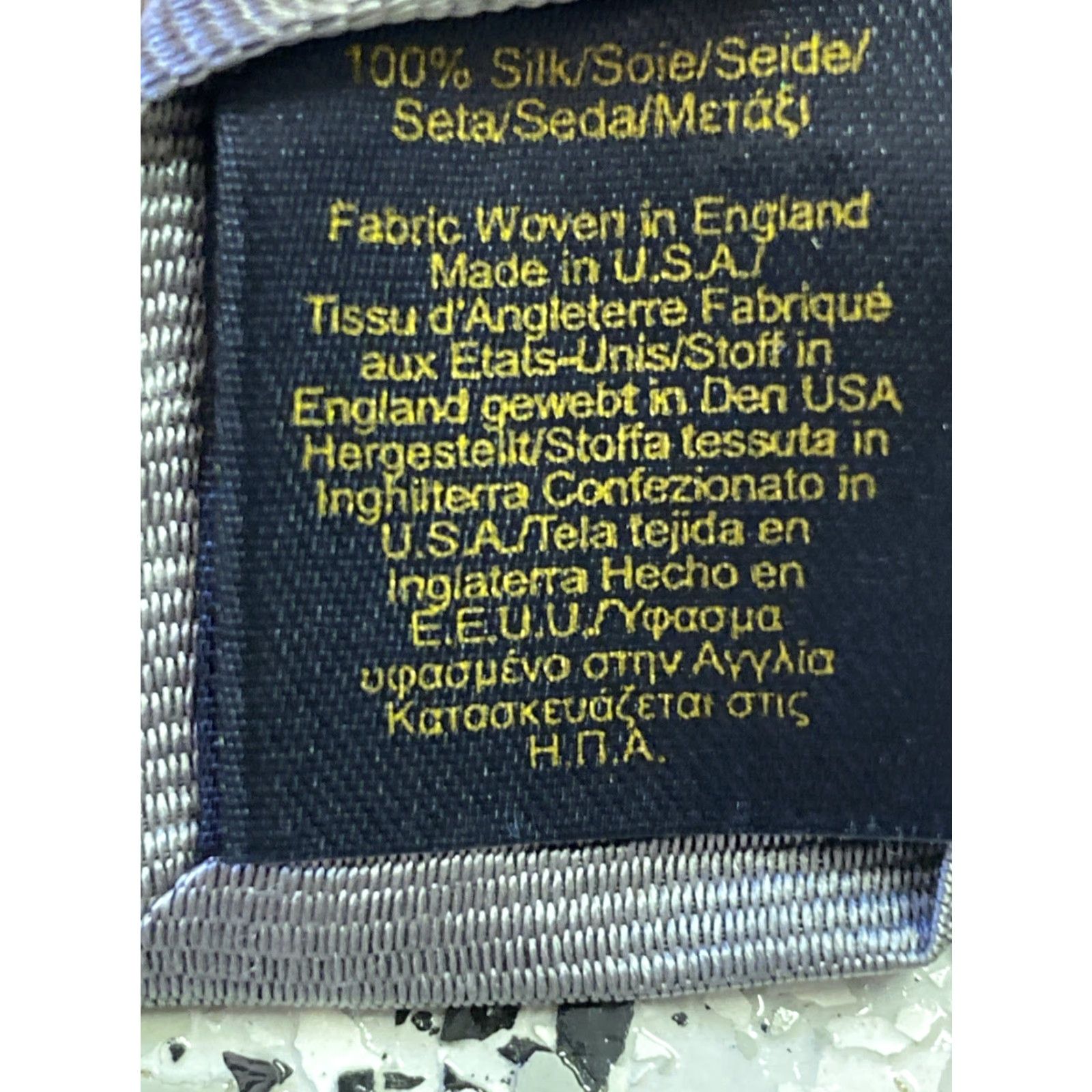Brooks Brothers Brooks Brothers Silk Tie NWT Polka Dot Grey Blue Yellow Woven Classic One Size Men Adjustable Tie - Preppy Size ONE SIZE - 5 Thumbnail