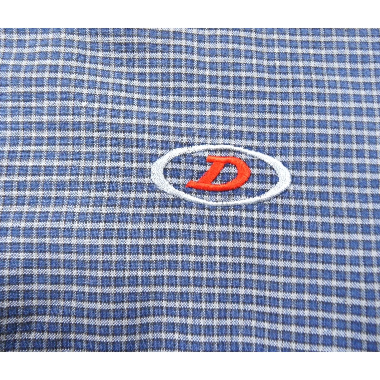 Dickies Dickies Shirt Mens Large Blue Button Up Check Short Sleeve Workwear Logo Y2K Size US L / EU 52-54 / 3 - 3 Thumbnail