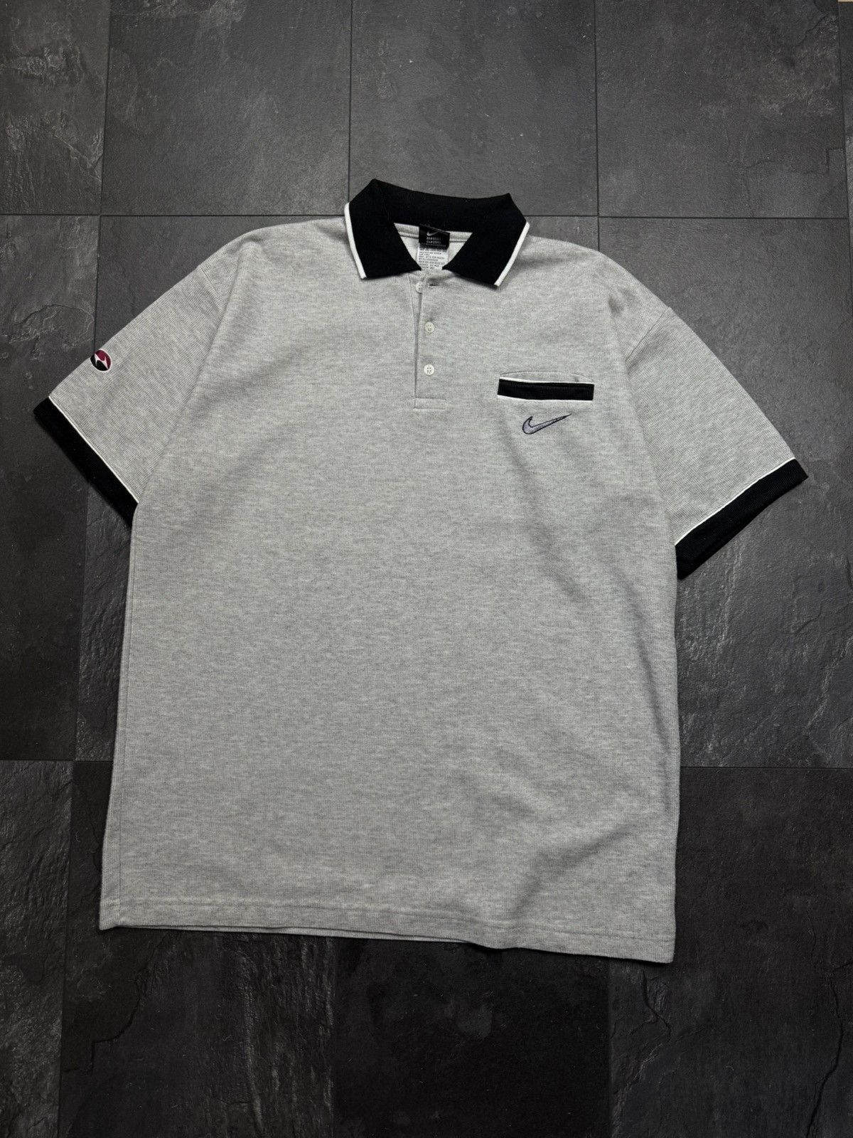 Nike × Vintage Vintage mini swoosh rare polo Size US XL / EU 56 / 4 - 1 Thumbnail