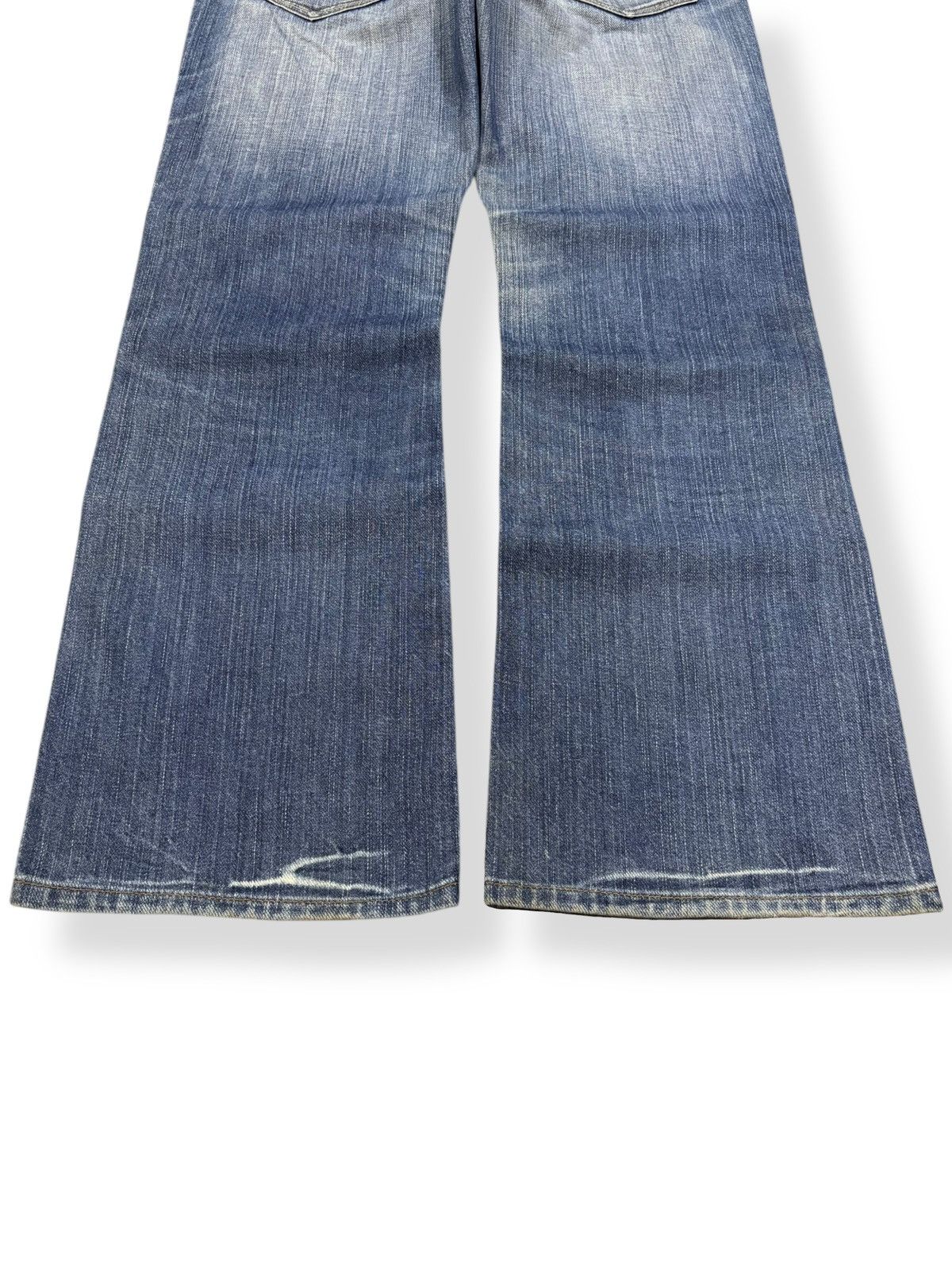 Japanese Brand Vintage Japanese Brand Multi-pockets Bootcut Flare Jeans Size US 32 / EU 48 - 12 Thumbnail