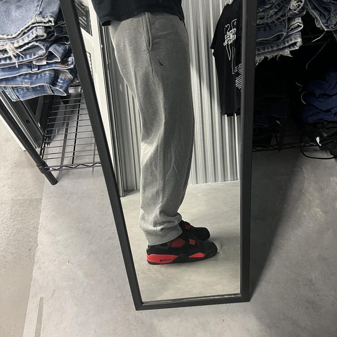 Nautica Vintage Y2K/2000s Grey Nautica Essential Sweatpants! Size US 30 / EU 46 - 2 Thumbnail