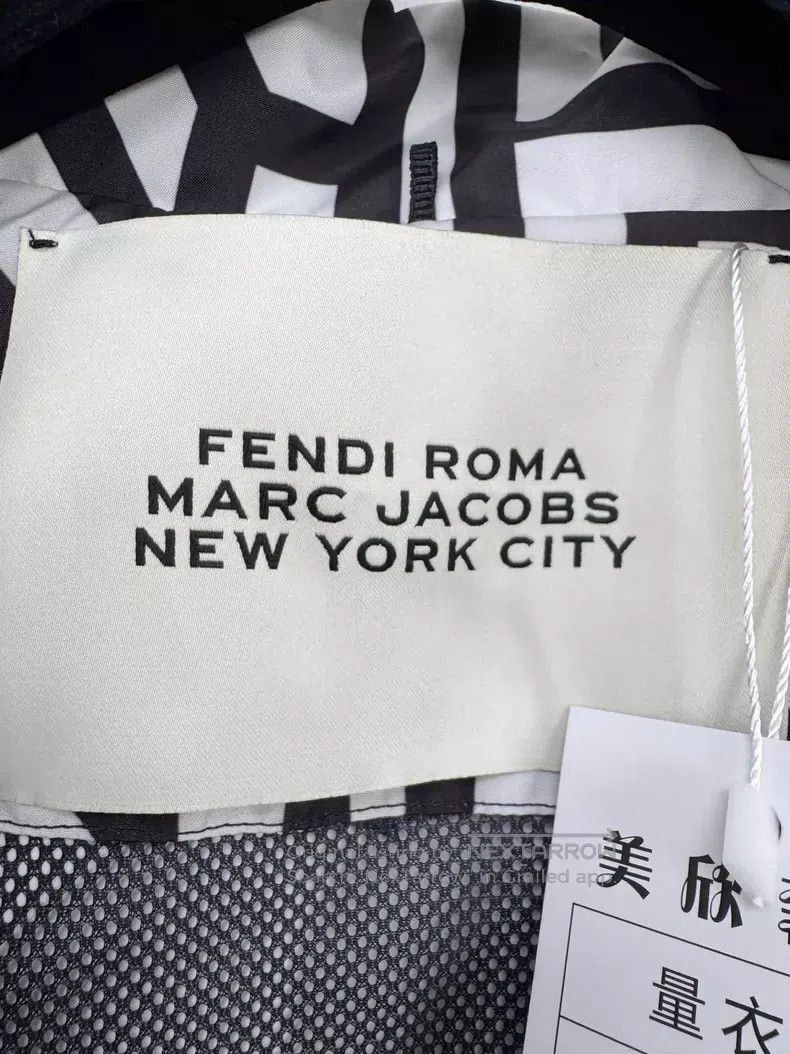 Fendi Fendi Nylon Windbreaker Jacket Size S / US 4 / IT 40 - 2 Thumbnail