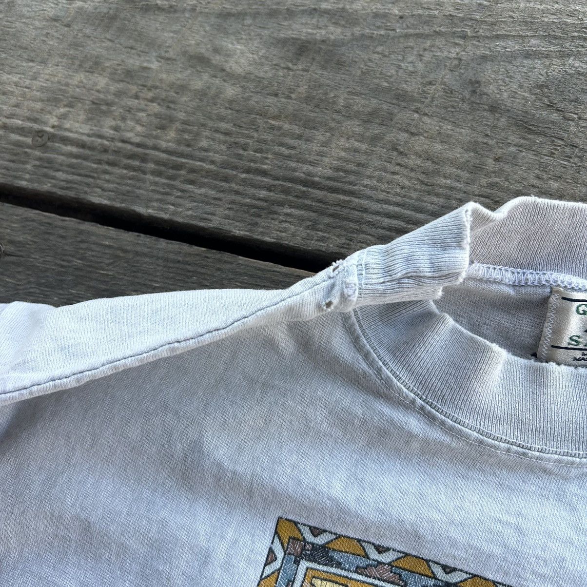Vintage Vintage 90s World Preservation Nature Eagle Distressed Shirt Size US M / EU 48-50 / 2 - 6 Thumbnail