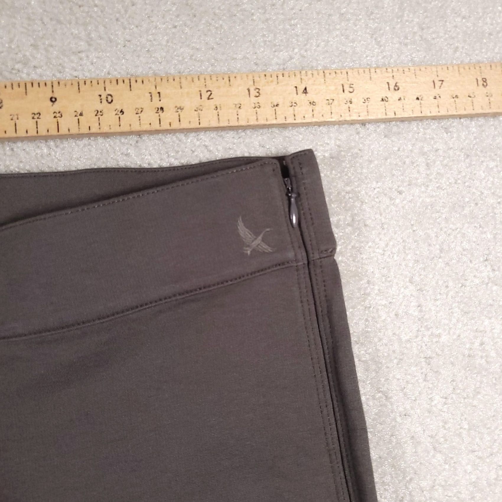 Eddie Bauer Eddie Bauer Pants Womens 2 Gray Straight Yoga Athletic Stretch Modal Blend Zip Pocket Size 26" / US 2 / IT 38 - 6 Thumbnail