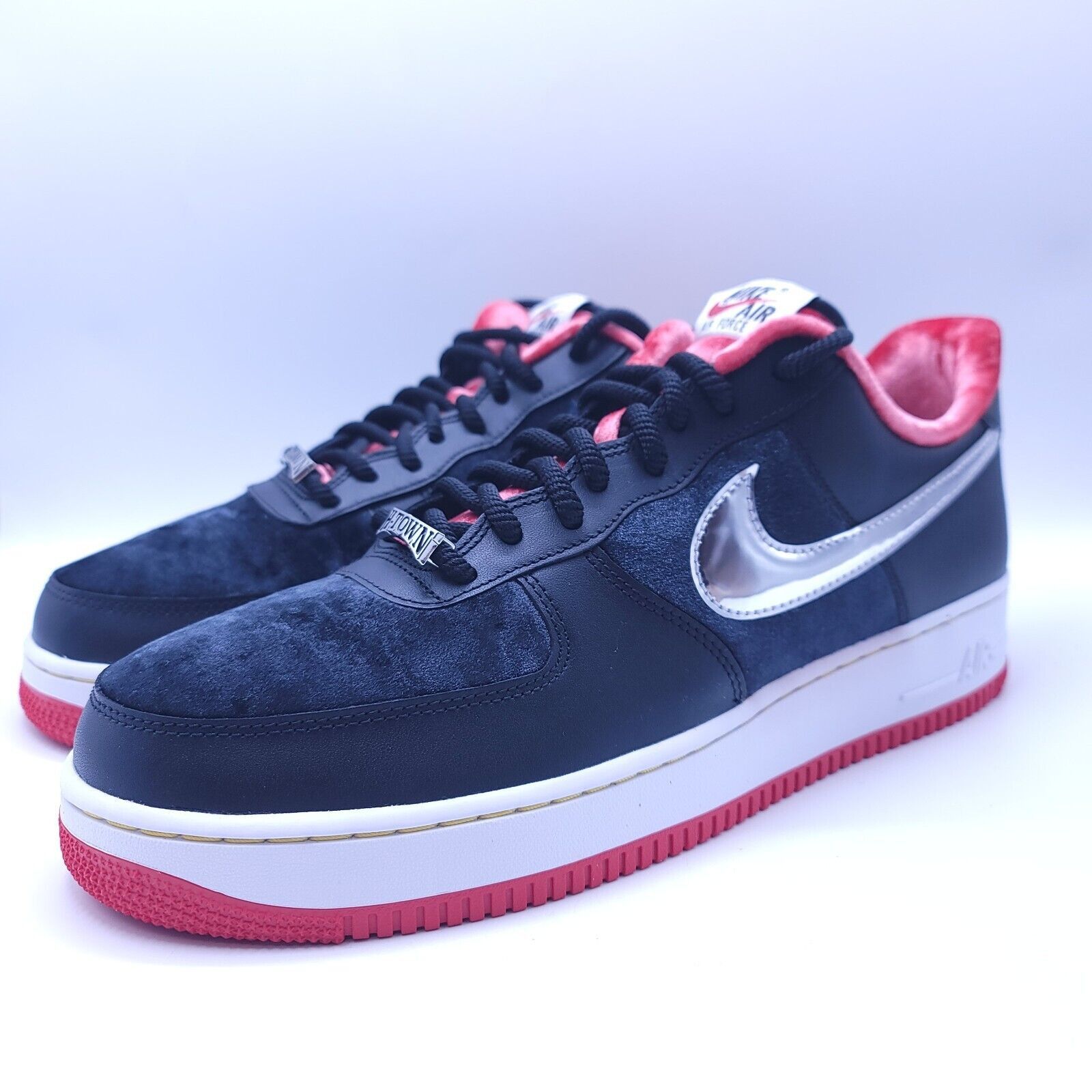 image of Nike Air Force 1 Low Prm Shoe Mens Size 14 Dz5427-001 H Town in Black