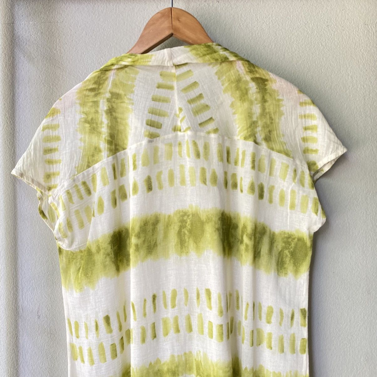 Issey Miyake Plantation Light Green Breeze Dress Size M / US 6-8 / IT 42-44 - 7 Thumbnail