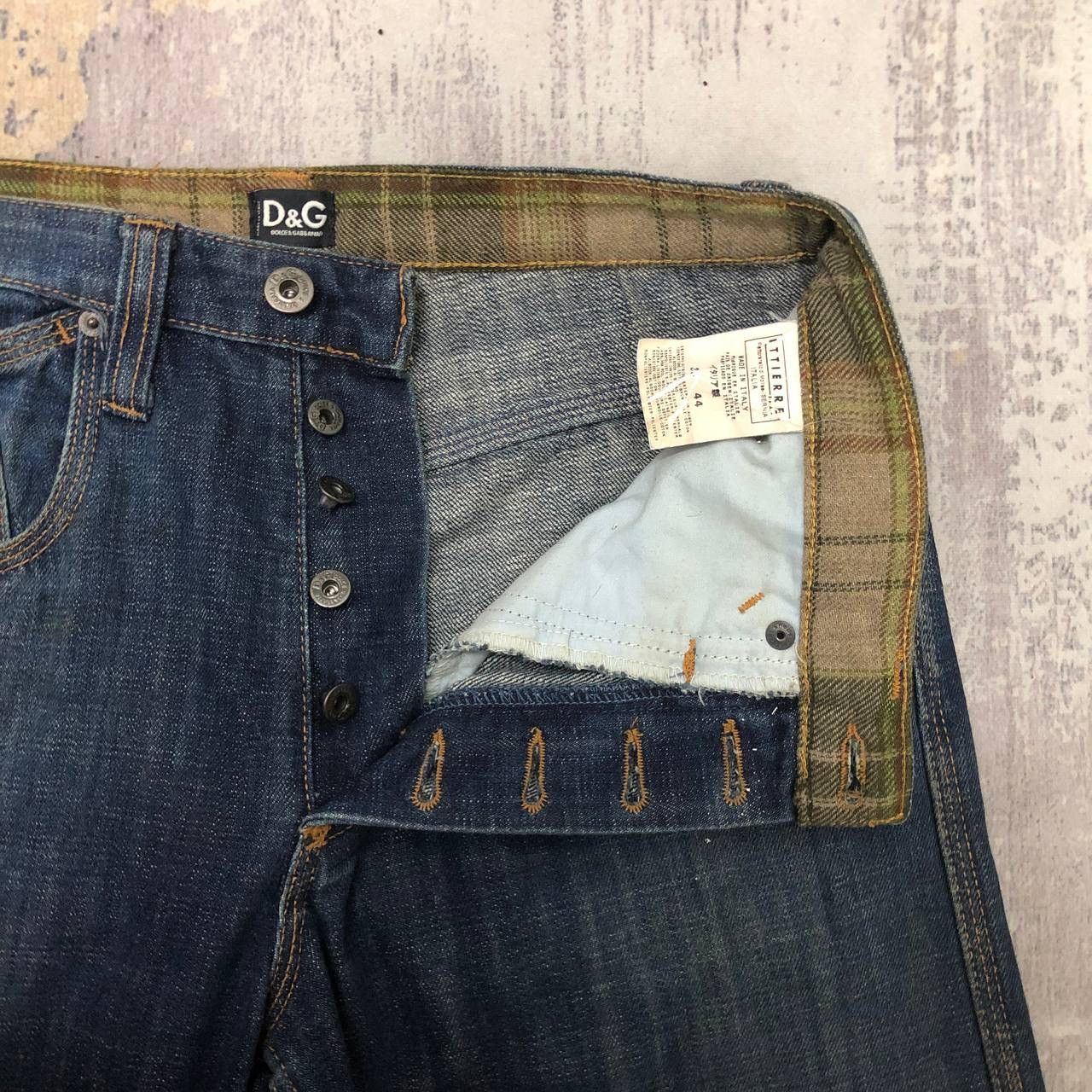 Dolce & Gabbana P858. DOLCE & GABBANA FLARED JEANS Size US 30 / EU 46 - 7 Thumbnail