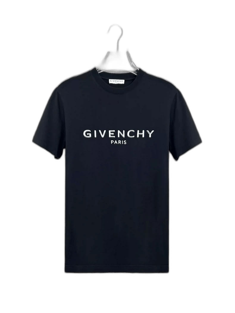 Givenchy Givenchy Givenchy Metallic Print Short Sleeve TShirt -2507 Size US S / EU 44-46 / 1 - 1 Thumbnail