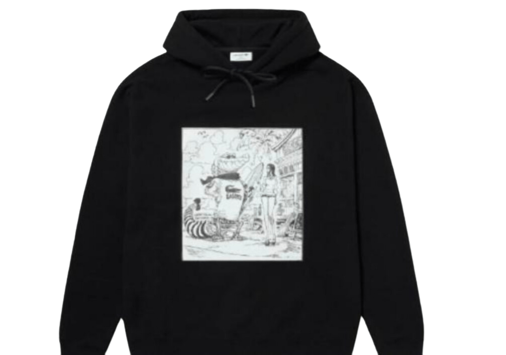 Lacoste Lacoste x ONE PIECE" door picture print hoodie Size US M / EU 48-50 / 2 - 1 Thumbnail