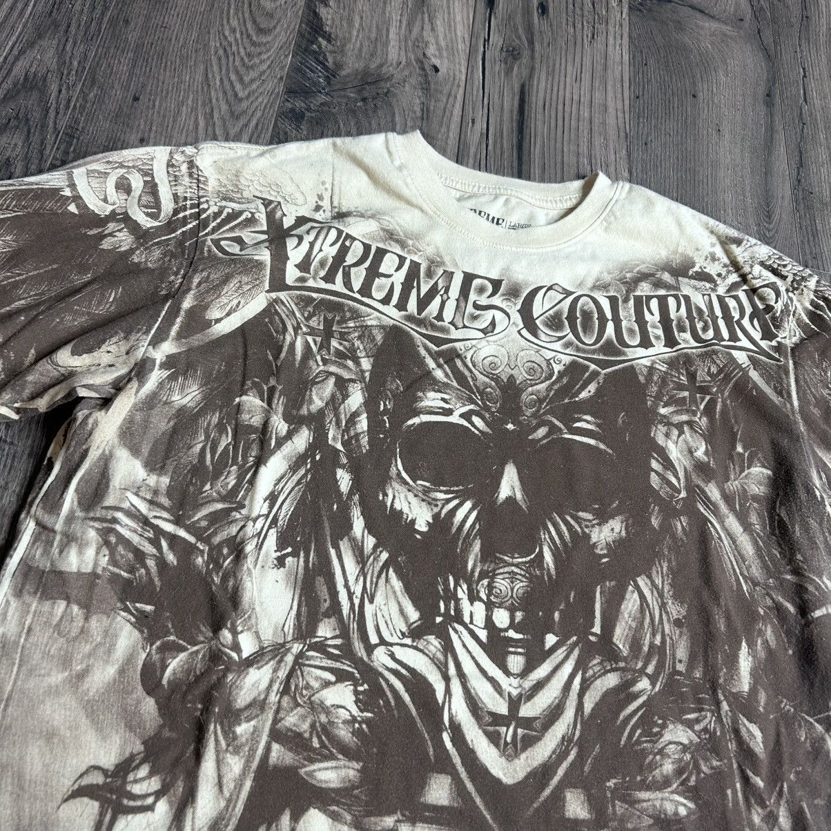 Affliction Xtreme couture all over print shirt sz large Size US L / EU 52-54 / 3 - 4 Thumbnail