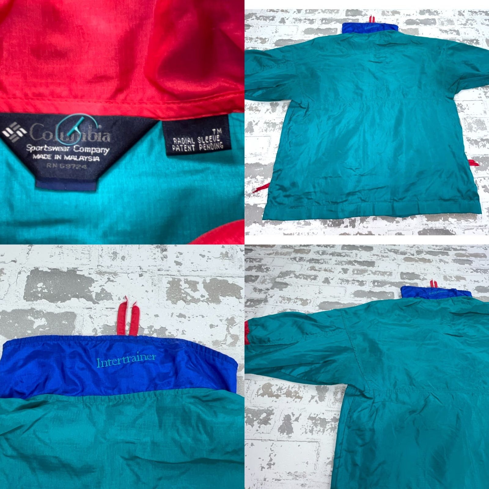 Vintage Vintage Columbia Jacket Men Medium Blue Green Windbreaker Teal 90s Packable Columbia Windbreaker Jacket Mens Medium Green Plaid 90s Outdoor Size US M / EU 48-50 / 2 - 8 Thumbnail