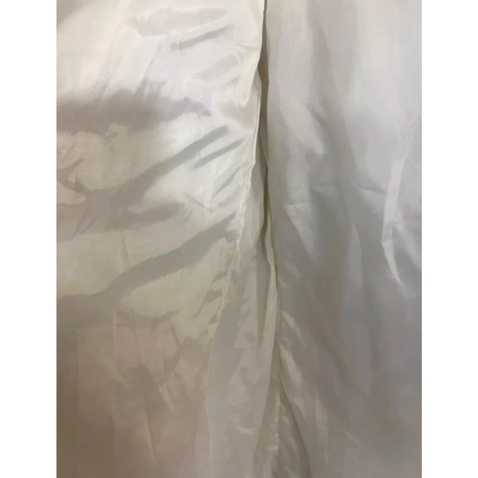 Vintage St Johns Bay Jacket Women 2X White Quilted Hooded Womens Size XXL / US 16-18 / IT 52-54 - 5 Thumbnail