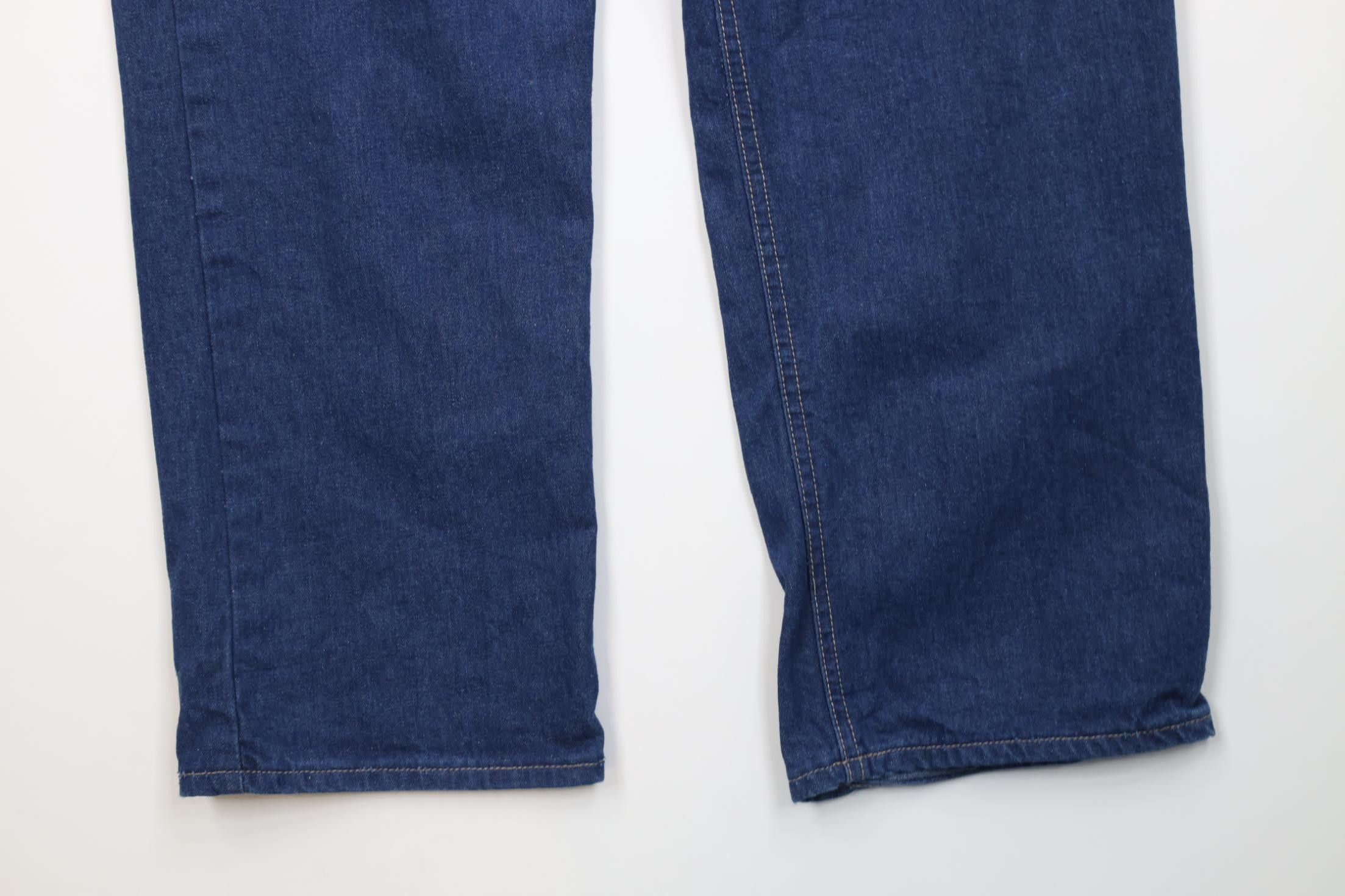 Carhartt Carhartt FR Resistant Work Wide Leg Denim Jeans USA Blue Size US 36 / EU 52 - 4 Thumbnail