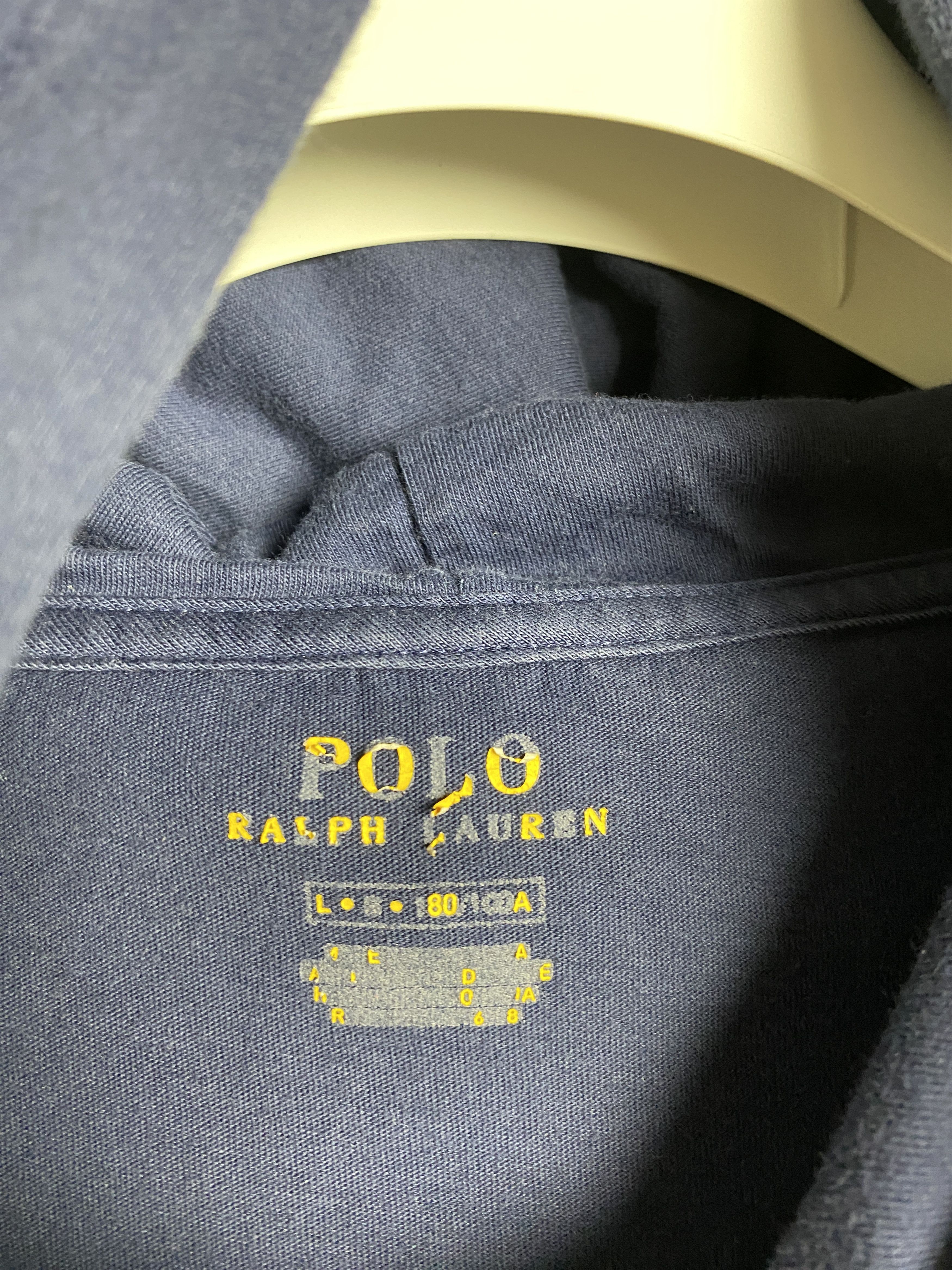 Polo Ralph Lauren Polo Ralph Lauren small pony lightweight hoodie casual Size US L / EU 52-54 / 3 - 4 Thumbnail