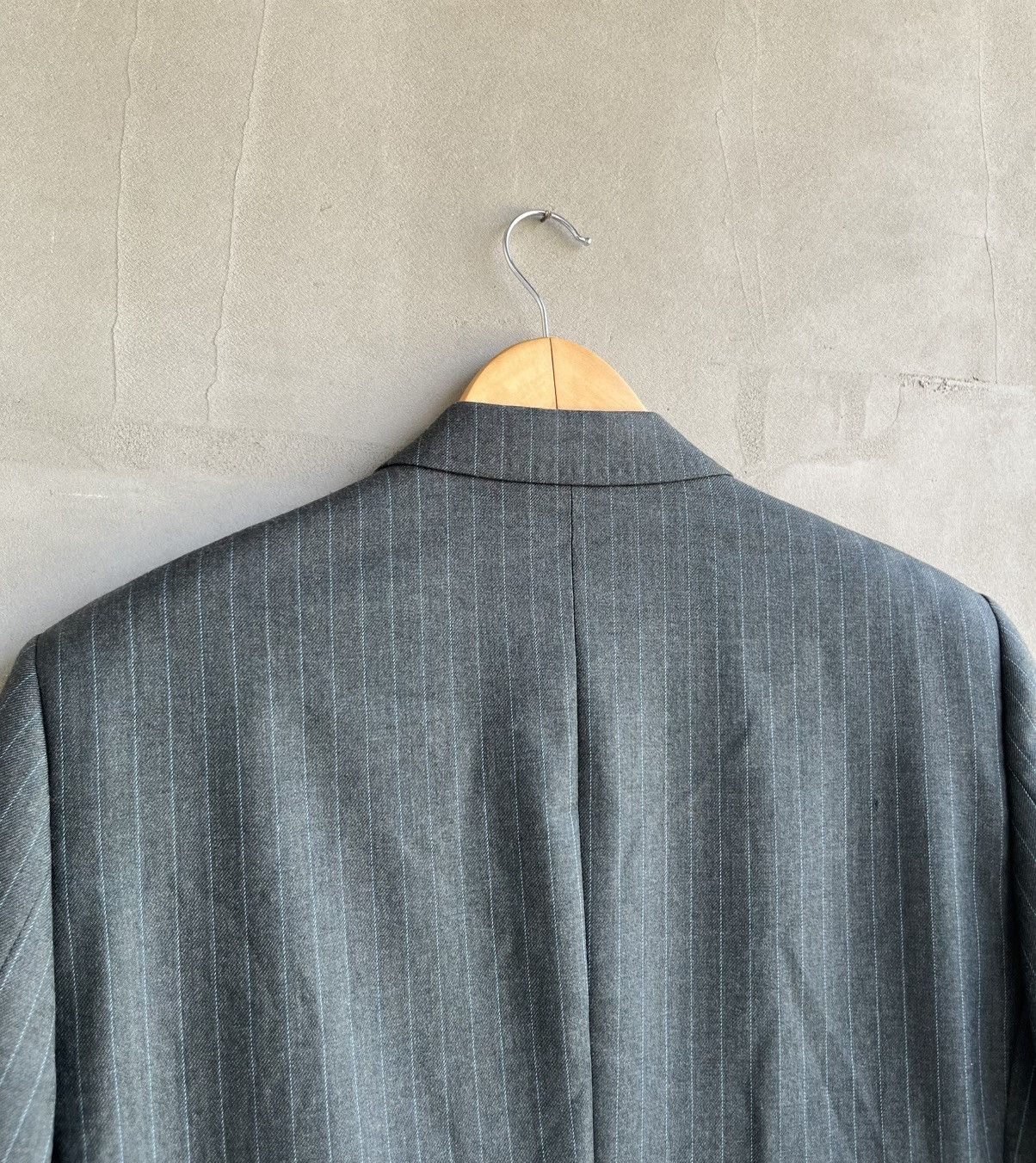 Dolce & Gabbana NWT Dolce & Gabbana Pinstripe Suit Blazer Wool Size 48 Size 48R - 13 Thumbnail