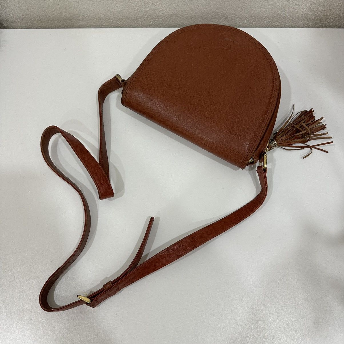 Valentino ‼️LD‼️VALENTINO GARAVANI REDDISH BROWN LEATHER SHOULDER BAG Size ONE SIZE - 15 Thumbnail