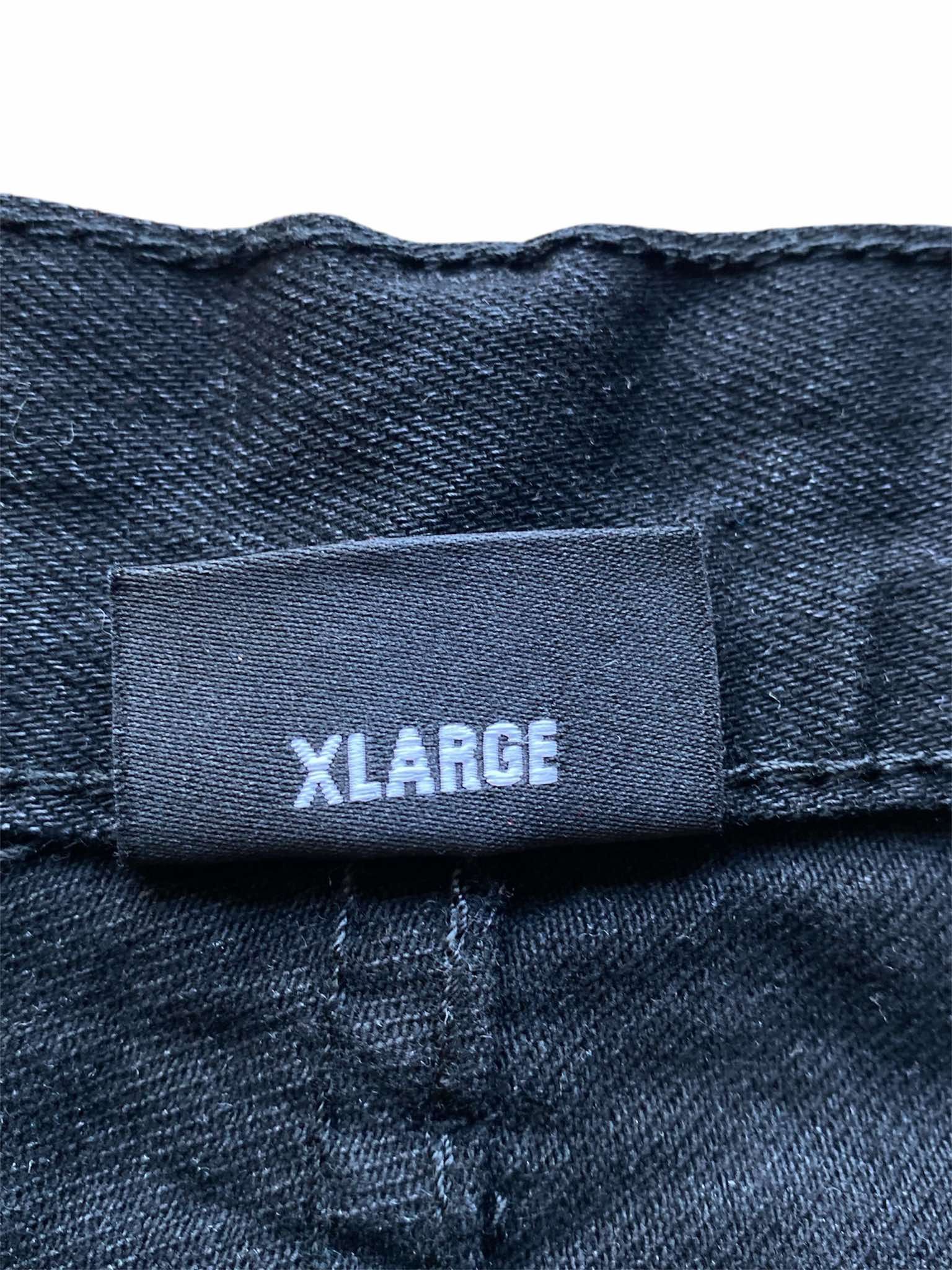 Revenge Revenge Embroidered Denim Black Arch Logo Jeans XXXTENTACION Size US 32 / EU 48 - 7 Thumbnail