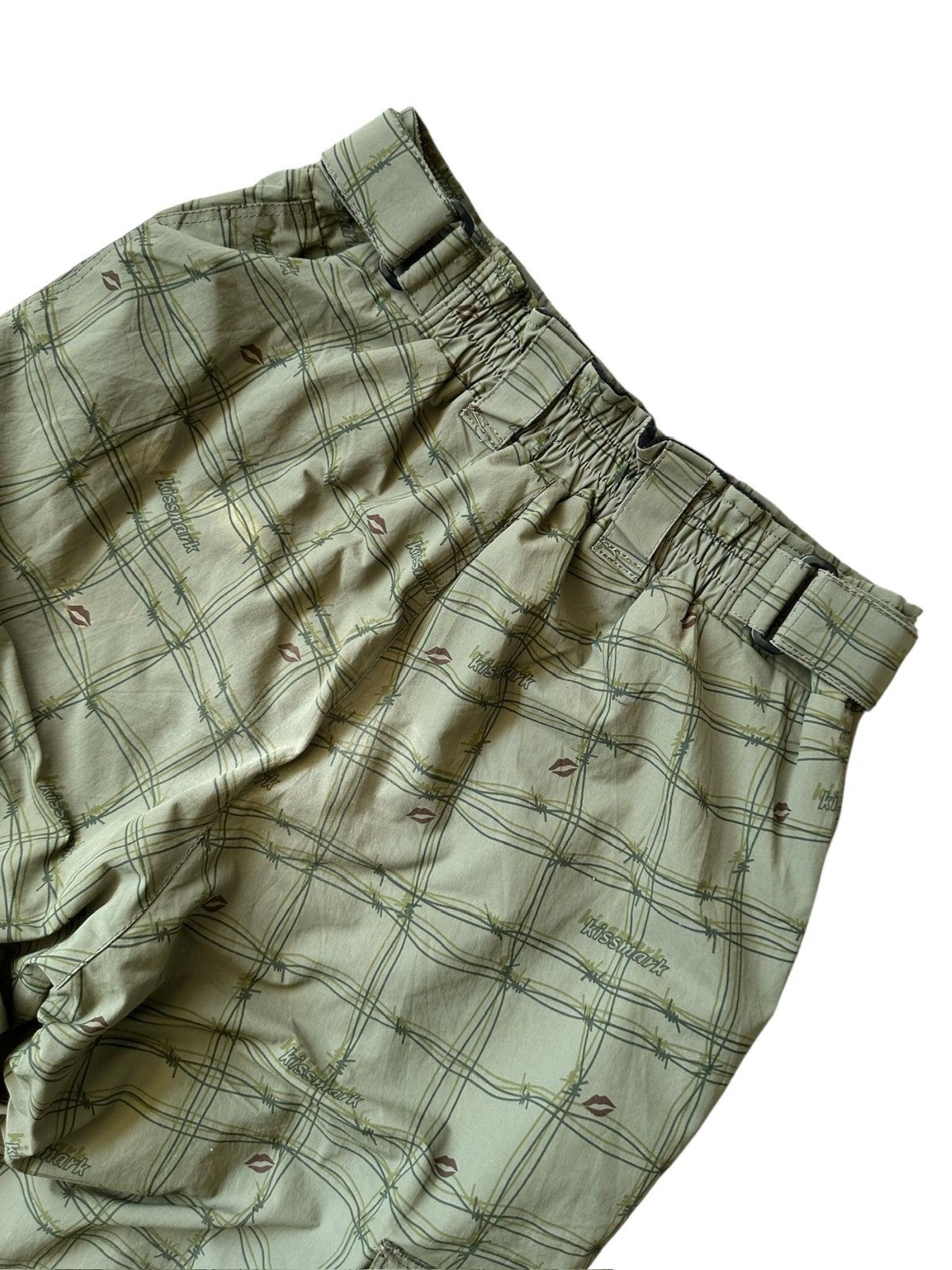 Japanese Brand 2000's Kissmark - Barbed gorpcore outdoor pants Size US 29 - 7 Thumbnail