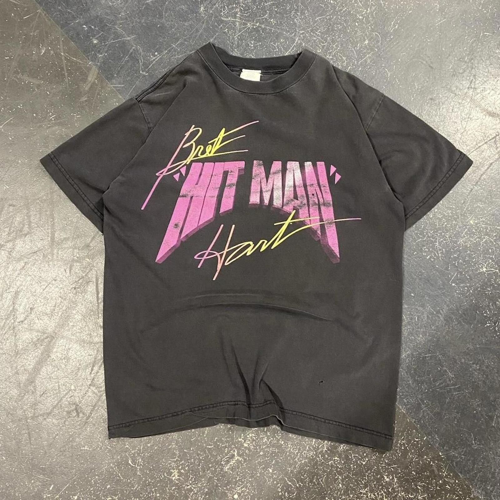 WWE 1995 Bret Hart WWE Tee Size US L / EU 52-54 / 3 - 1 Thumbnail