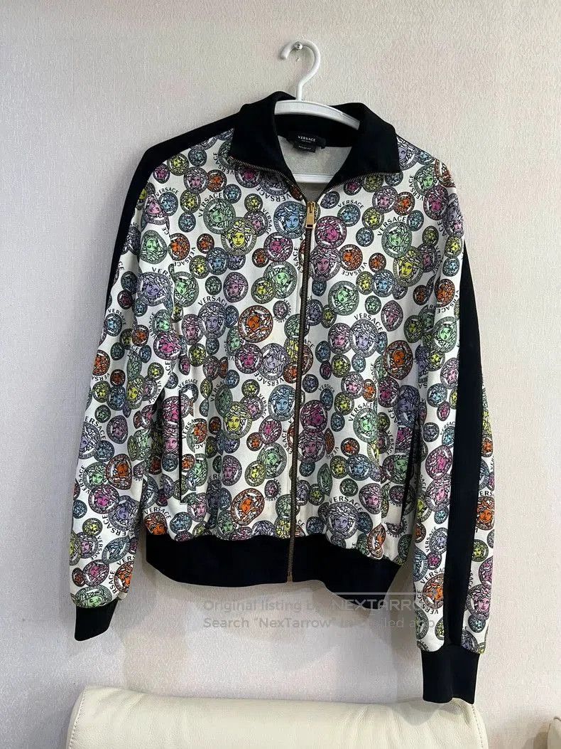 Versace Versace Classic Printed Windbreaker Jacket. Size US S / EU 44-46 / 1 - 1 Thumbnail