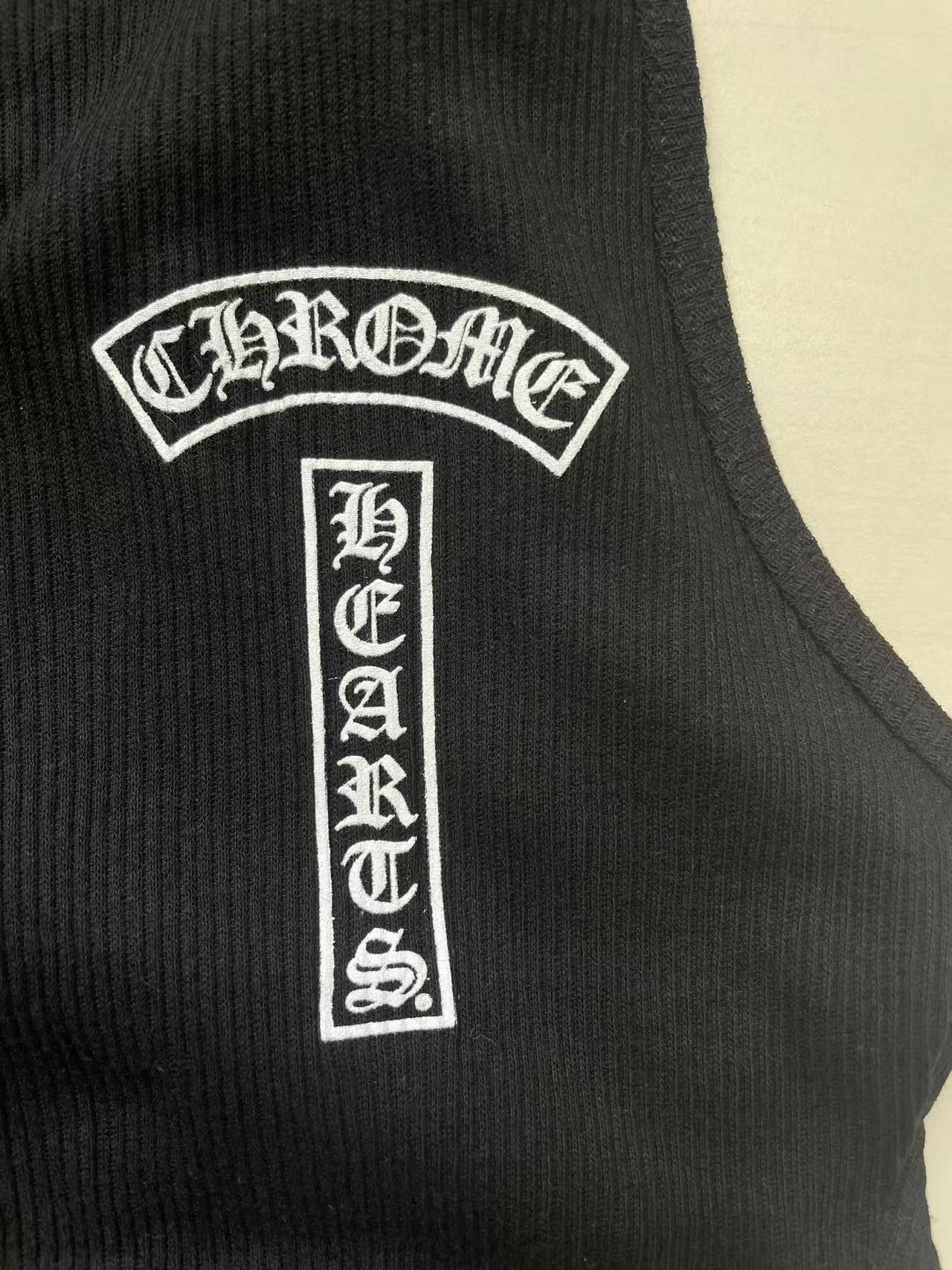 Chrome Hearts Chrome Hearts Cross T-Bar Black Tank Top Size M / US 6-8 / IT 42-44 - 3 Thumbnail