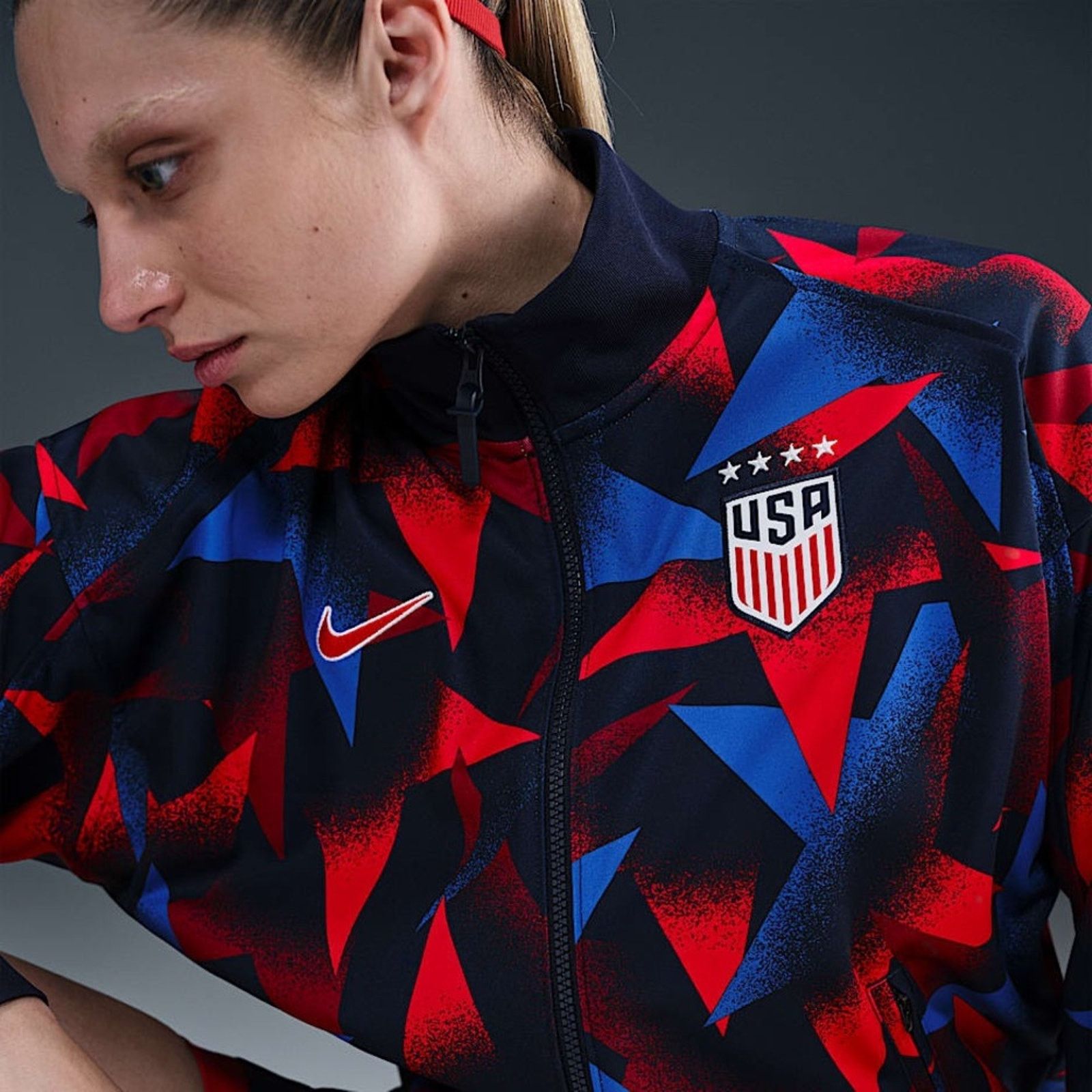 Nike NWT NIKE x USNWT Academy Pro Dri-Fit Soccer Anthem Jacket Size M / US 6-8 / IT 42-44 - 3 Thumbnail