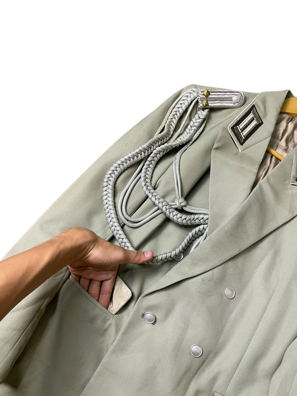 Japanese Brand × Vintage German Uniform Grenztruppen Border Troops Jacket (107) Size US M / EU 48-50 / 2 - 5 Thumbnail