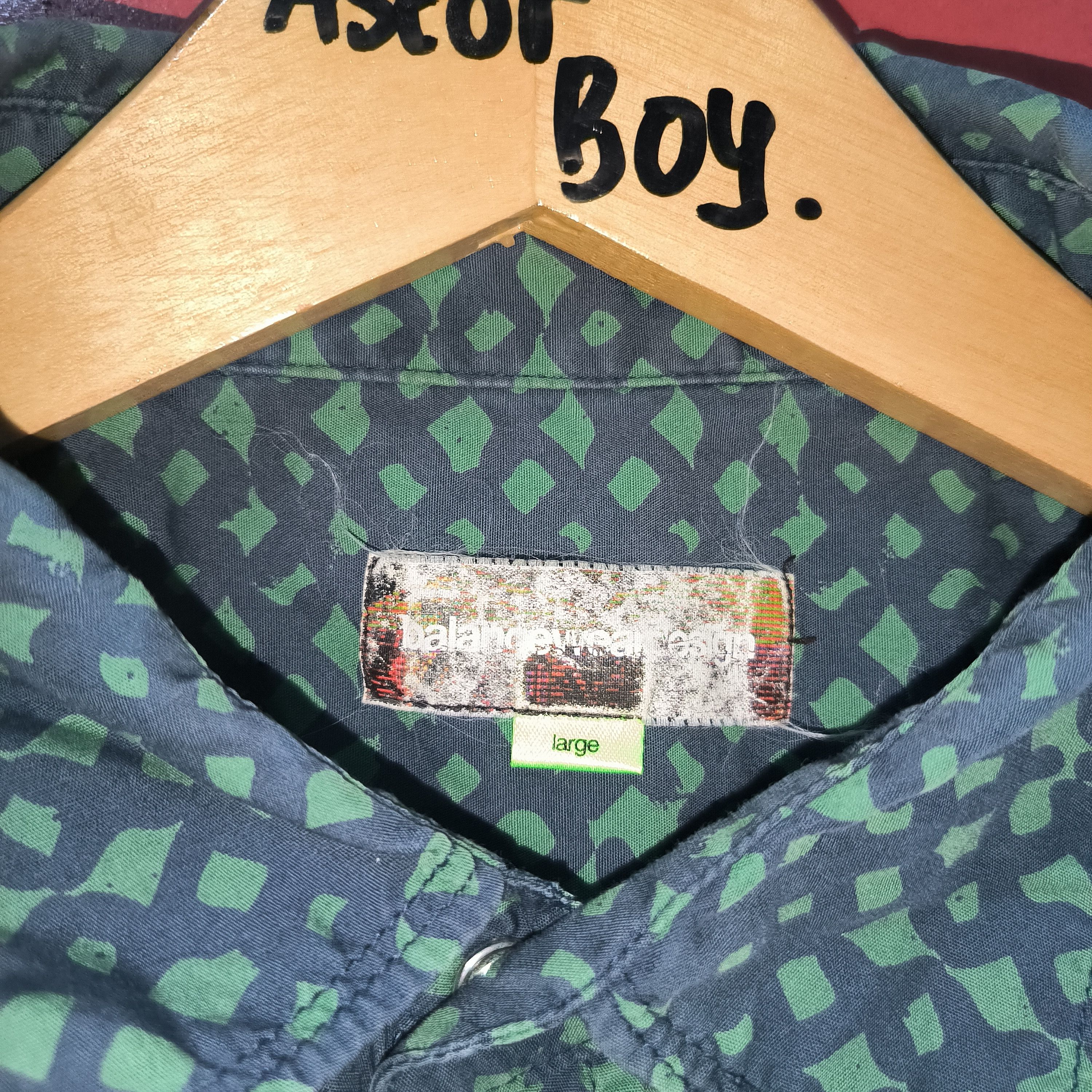 Japanese Brand Vintage 2000s balanceweardesign Shirts Size US L / EU 52-54 / 3 - 2 Thumbnail