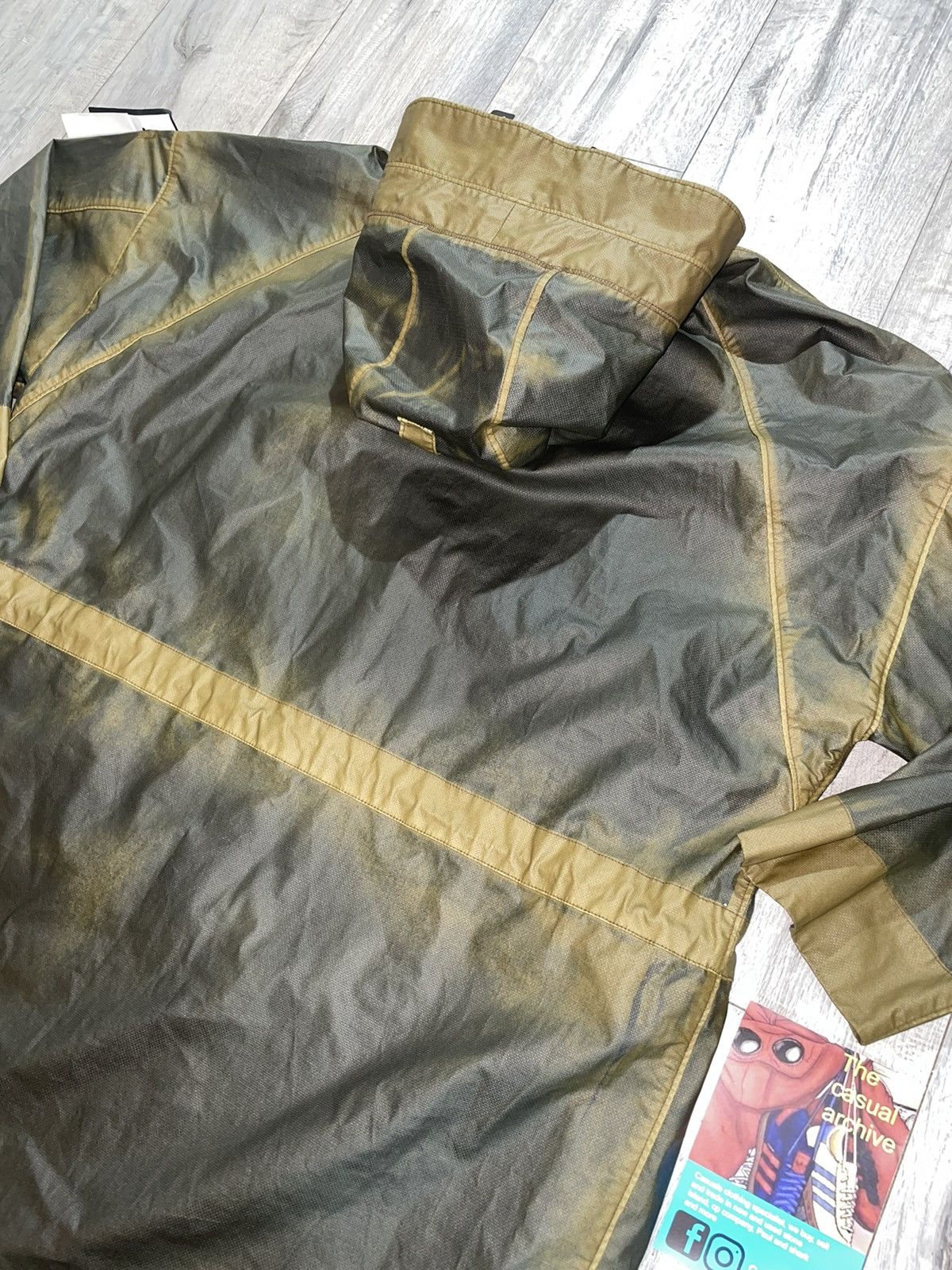 Stone Island Stone island hand sprayed mussola gommata Size US XXL / EU 58 / 5 - 8 Thumbnail