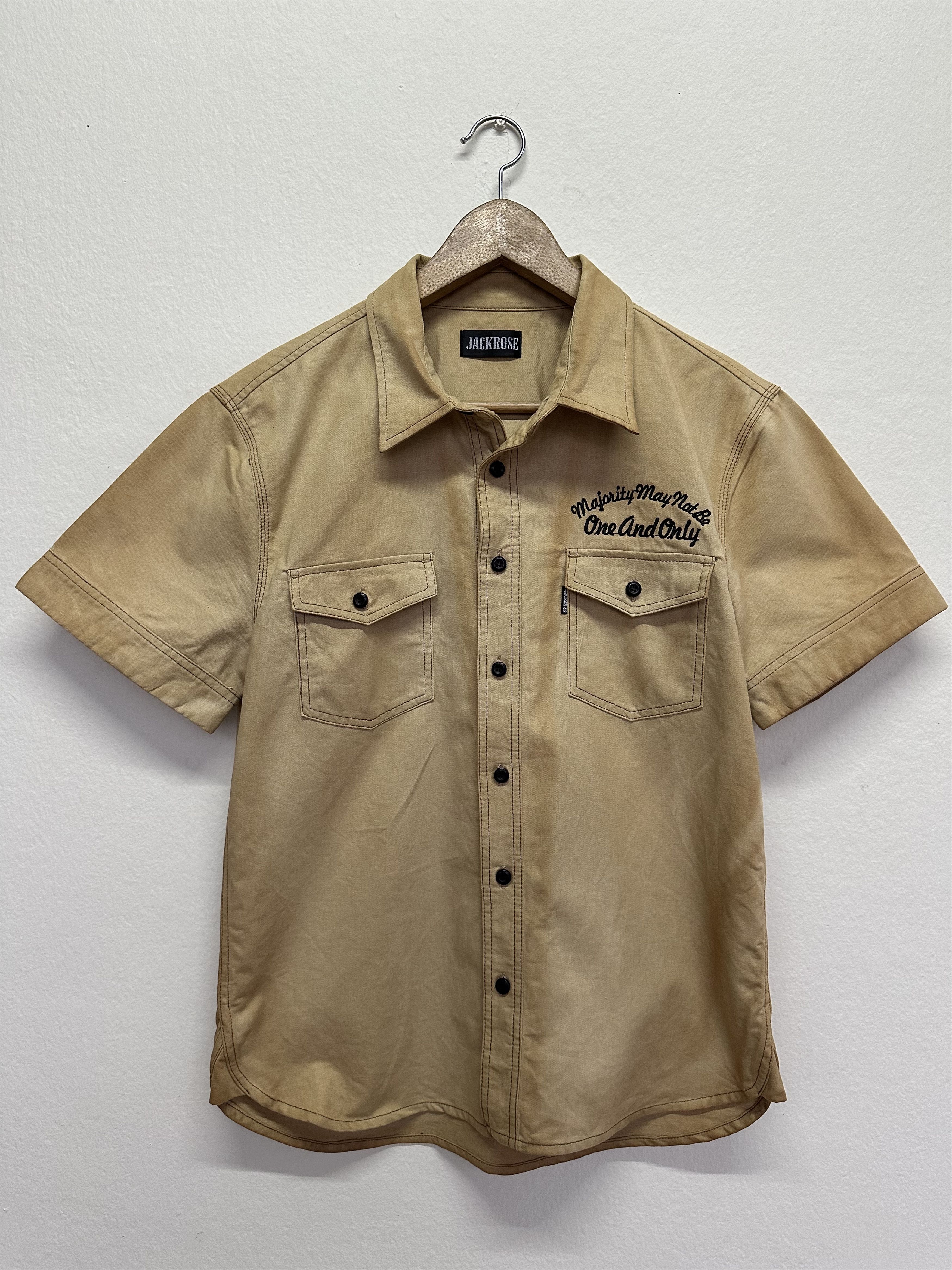 JACKROSE Japanese Brand JackRose Gusset Workers Shirt Size US M / EU 48-50 / 2 - 2 Thumbnail