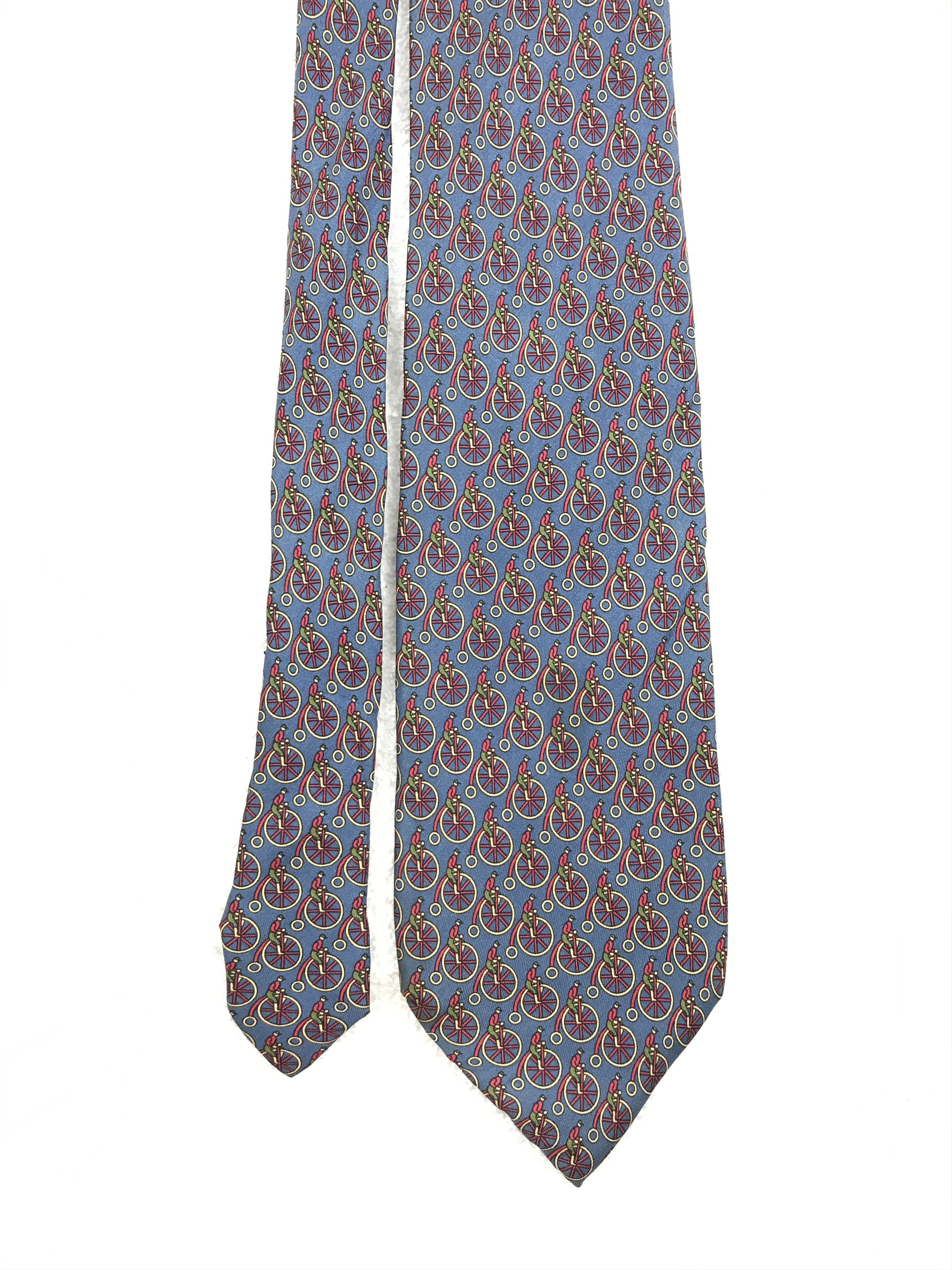 Vintage Vintage Fabio Ferretti Silk Necktie Size ONE SIZE - 3 Thumbnail