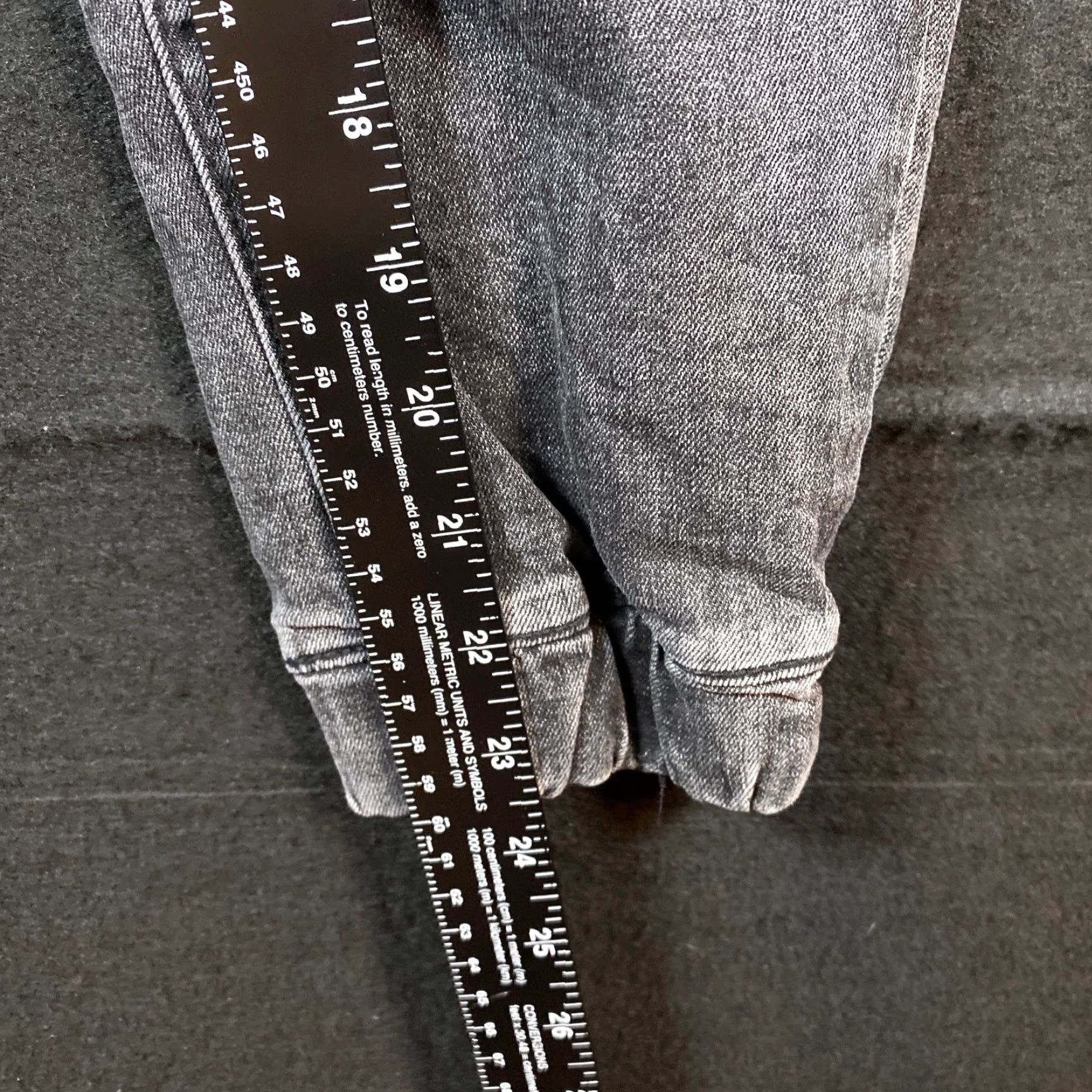 Vintage S.O.N.G Jeans Womens Black Elastic Waist Jogger Cropped High Rise 7/28 Size 28" / US 6 / IT 42 - 7 Thumbnail