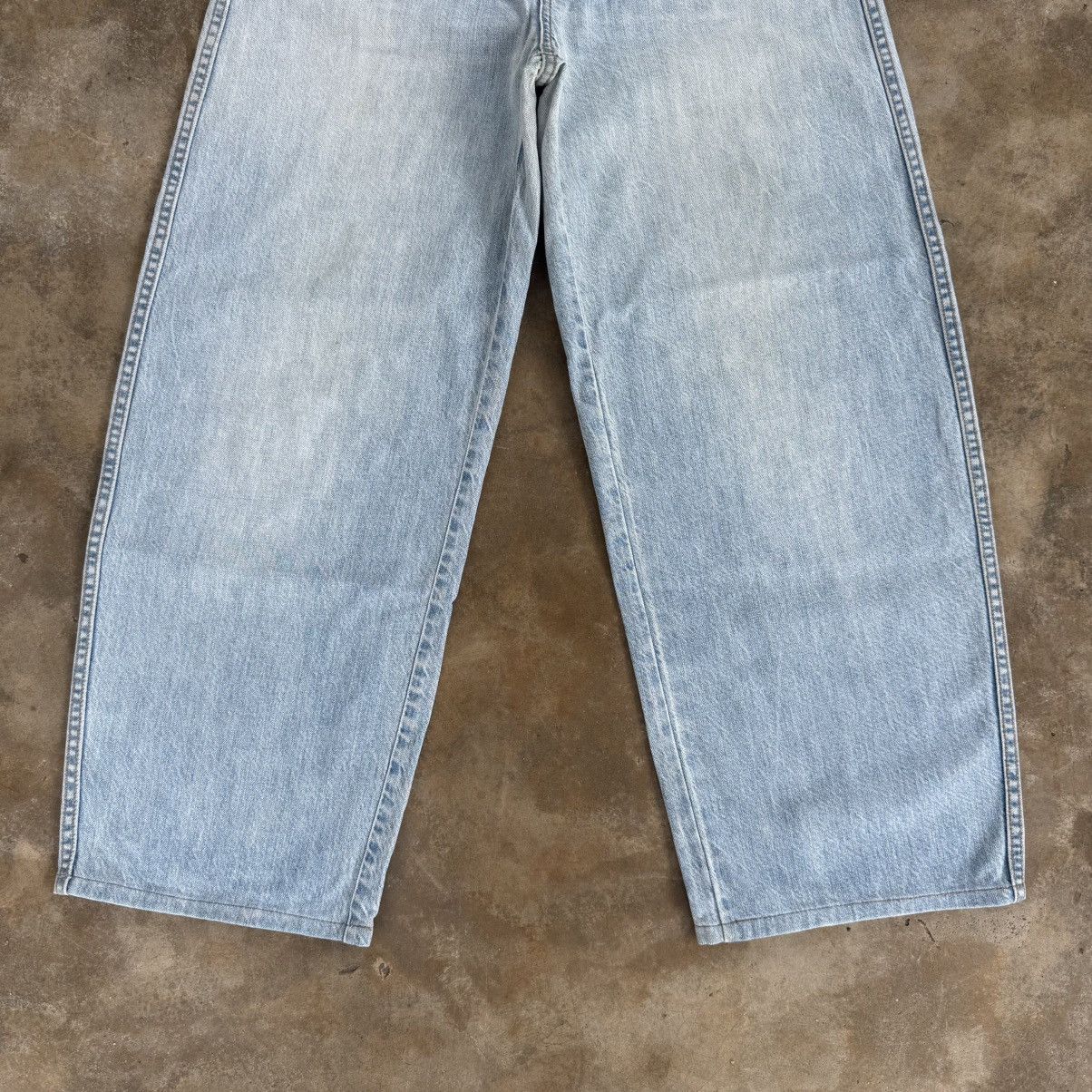 Japanese Brand VINTAGE JAPAN BAGGY STRAIGHT FADED JEAN DENIM PANTS Size US 29 - 4 Thumbnail