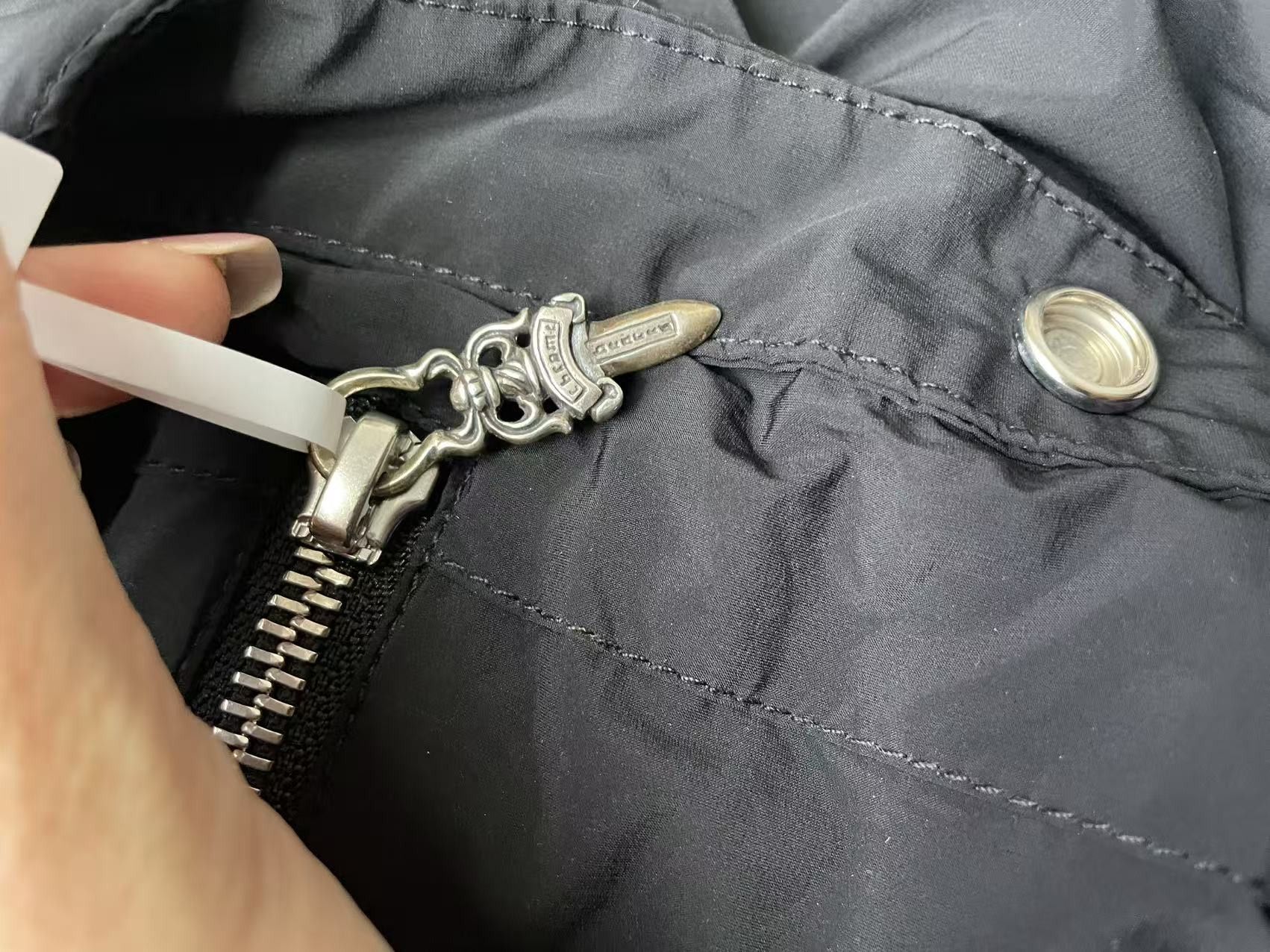 Chrome Hearts Chrome Hearts Drawstring Black Coach Jacket Size US M / EU 48-50 / 2 - 11 Thumbnail