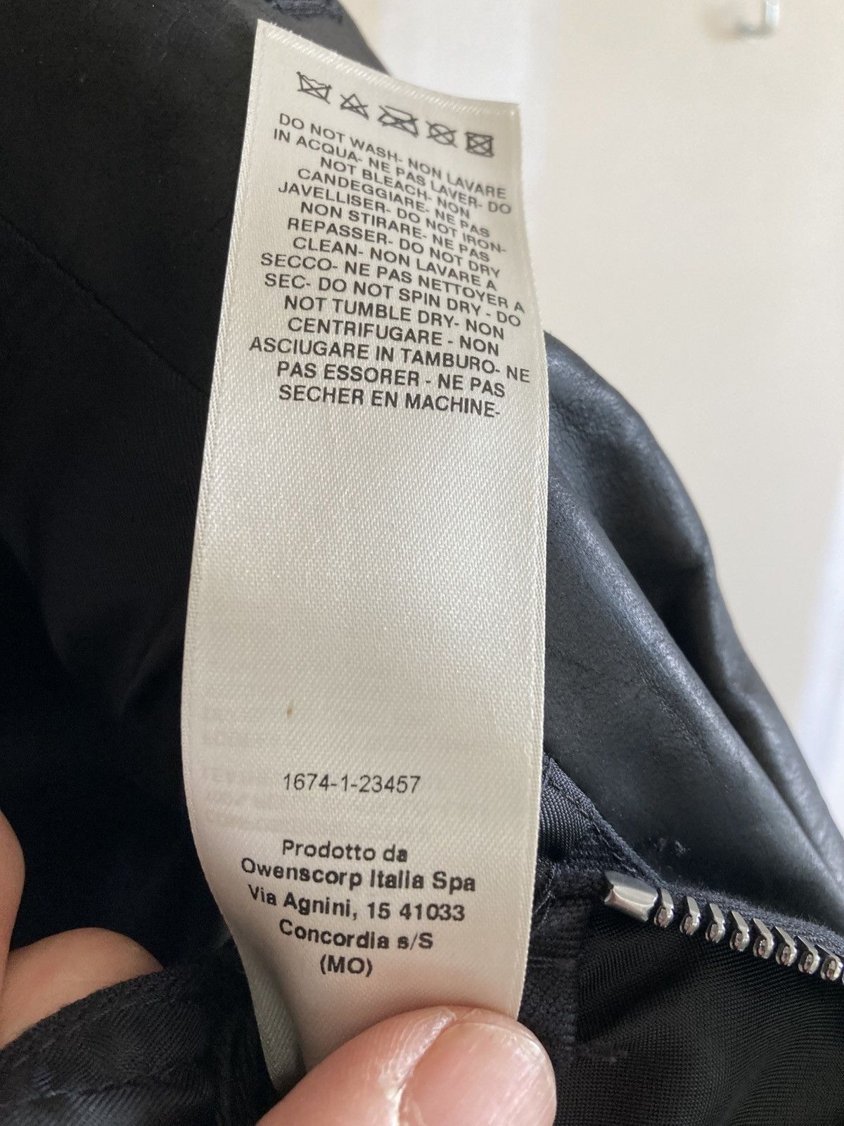 Rick Owens BRAND NEW/ Rick Owens Edfu Leather Coat Size US M / EU 48-50 / 2 - 9 Thumbnail