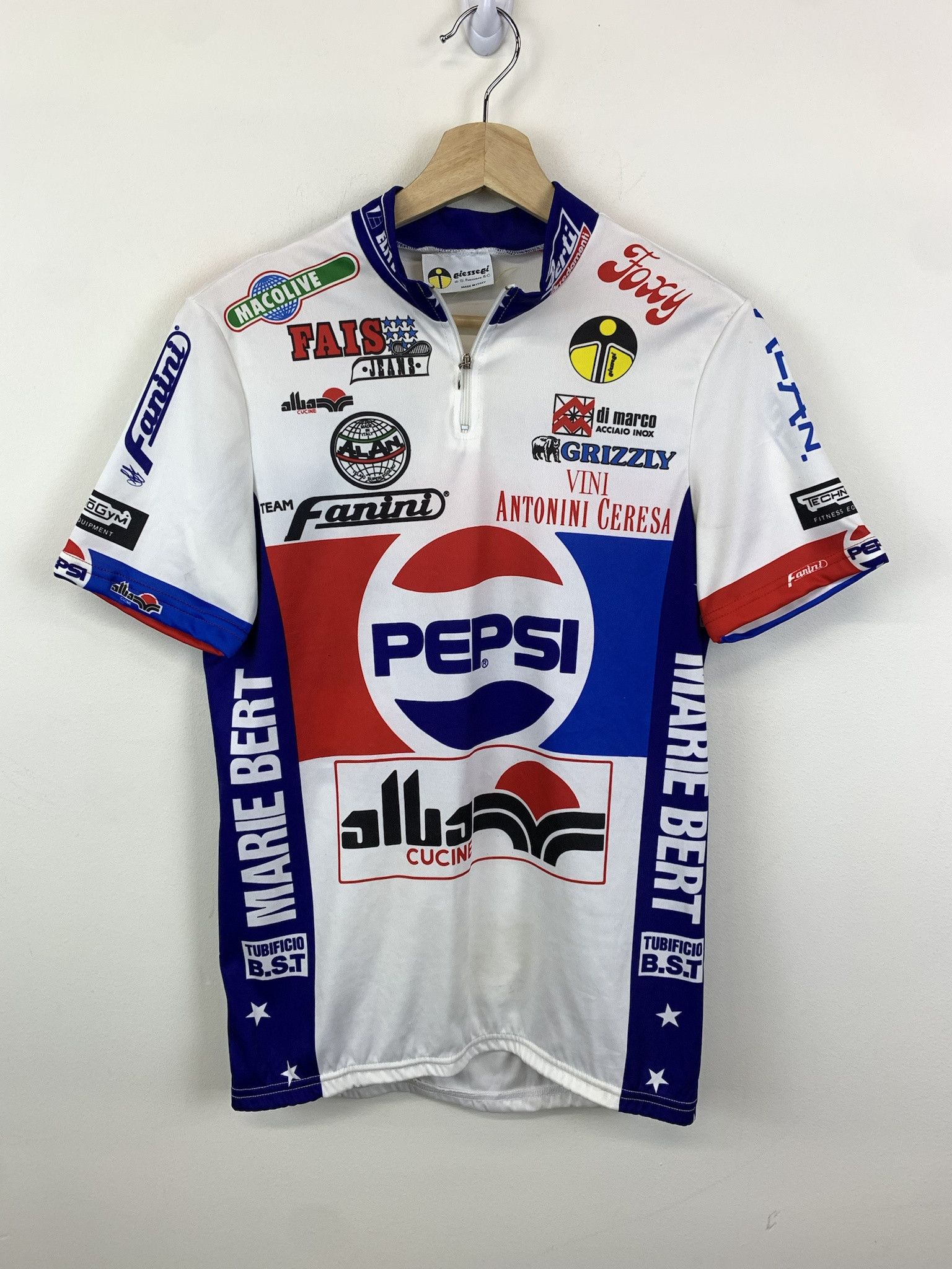 Harley Davidson Vintage Italian Shirt Pepsi Sponsors Quarterzip Tee Size M Size US M / EU 48-50 / 2 - 1 Thumbnail