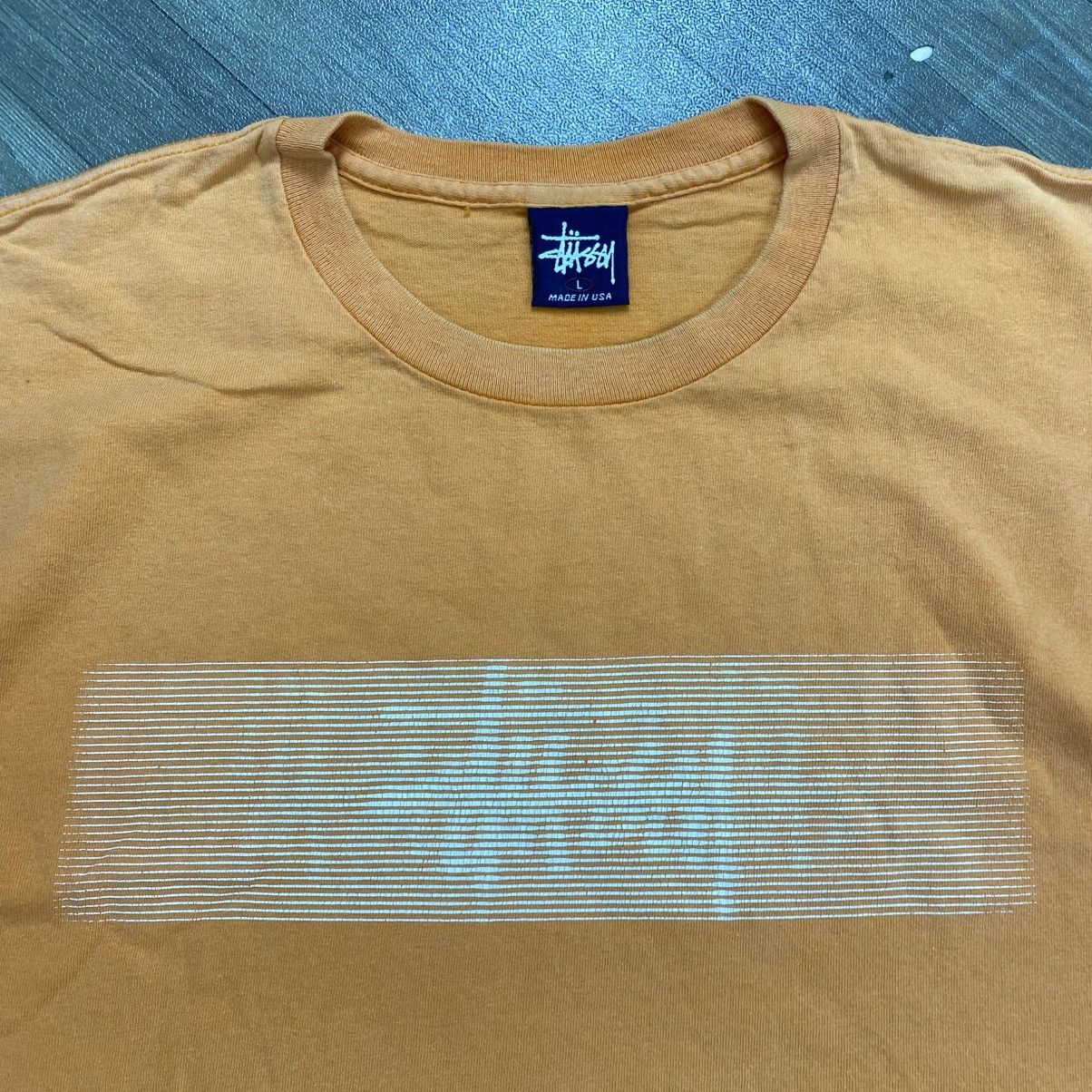 Stussy Sun Faded Vintage Stussy Blurred Logo OG Tee Streetwear Size US L / EU 52-54 / 3 - 3 Thumbnail