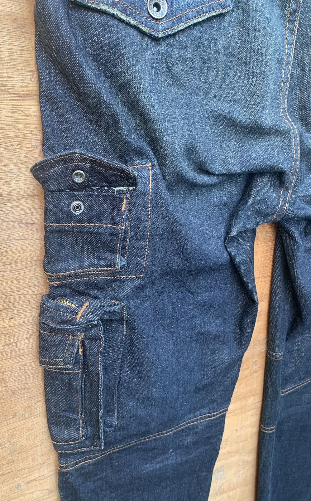 Japanese Brand 🔥🔥 abx Multipocket Tactical Denim Pants Size US 33 - 16 Thumbnail