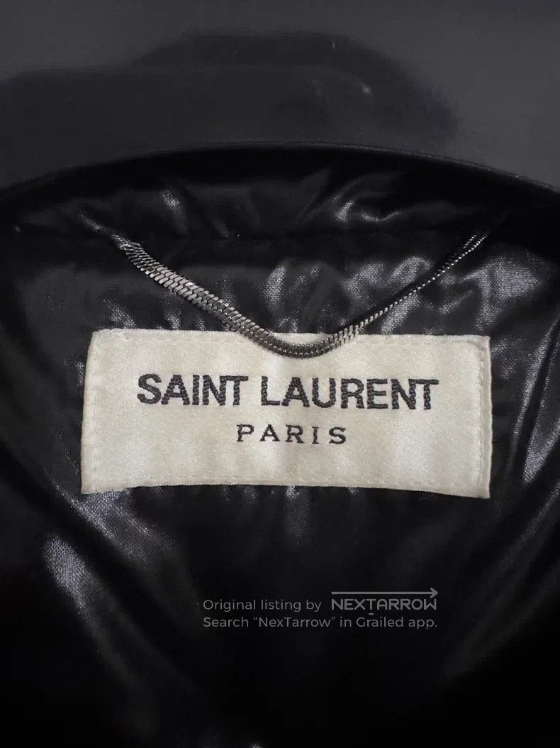 Saint Laurent Paris Saint Laurent Paris Black Samurai Leather Hooded Puffer Ja Size US S / EU 44-46 / 1 - 6 Thumbnail