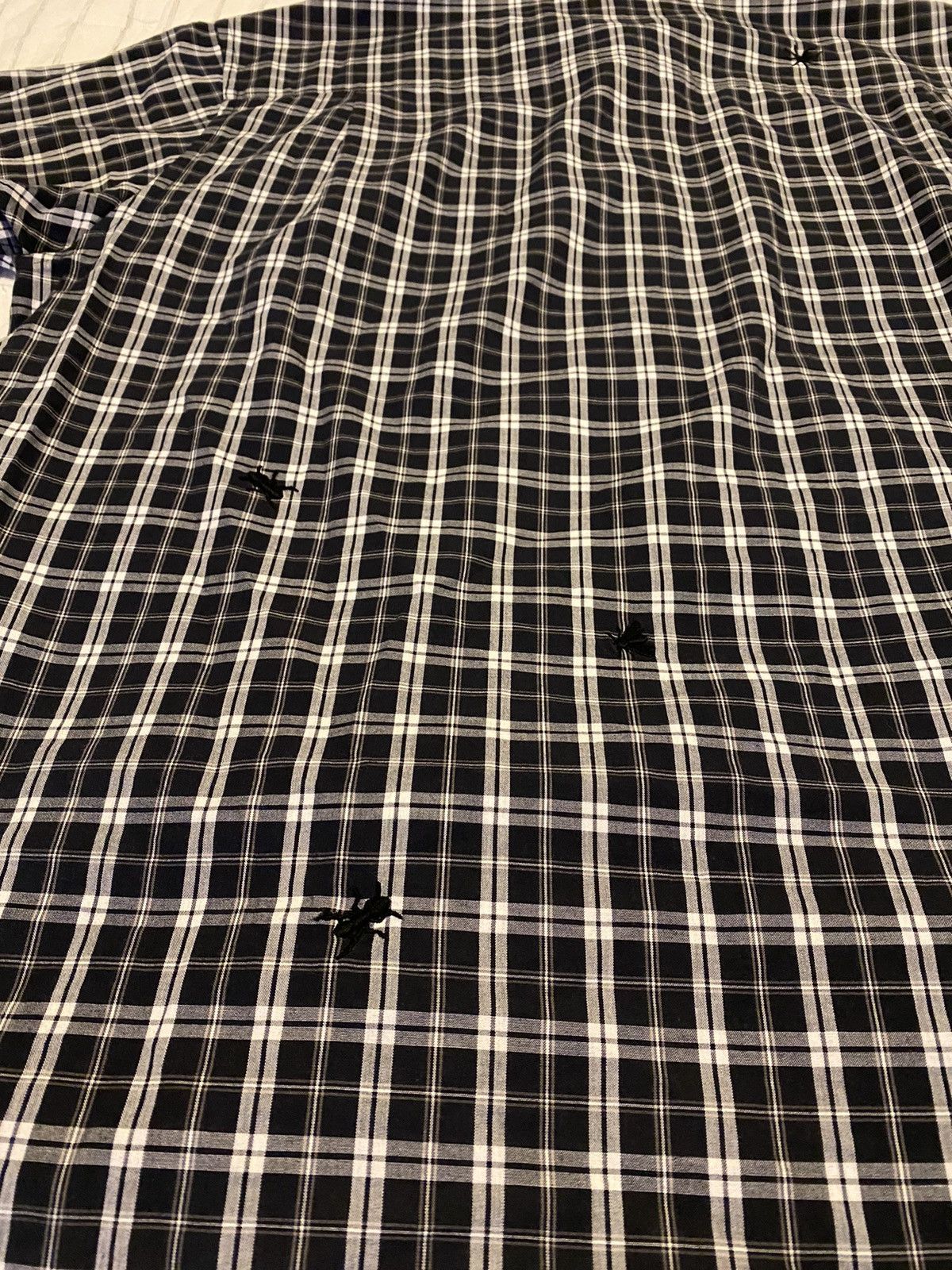 Undercover Undercover Navy Check Shirt Sz5 Size US XXL / EU 58 / 5 - 17 Thumbnail