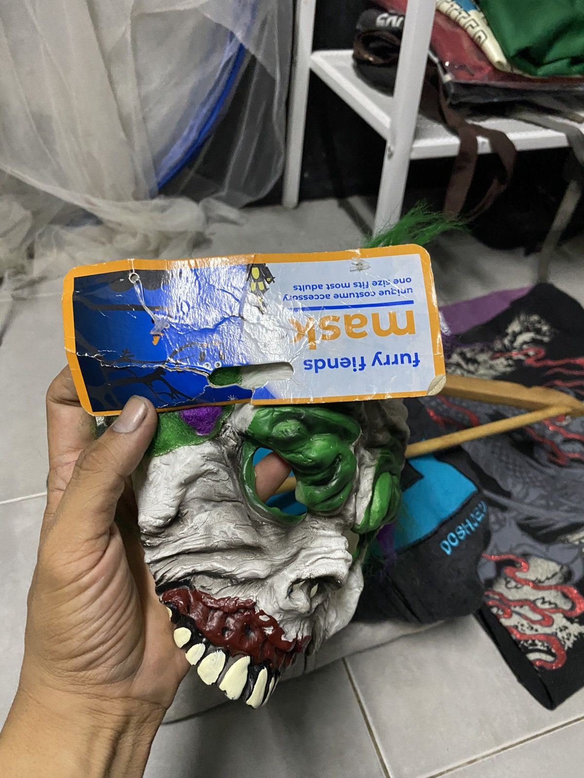 Other CLOWN MASK LIKE A JOKER Size ONE SIZE - 6 Thumbnail
