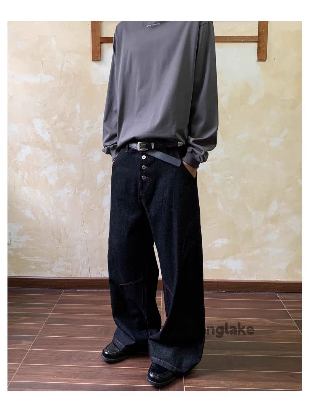 Jean xtl utility loose baggy skate hiphop flared cleanfit jeans Size US 32 / EU 48 - 1 Thumbnail
