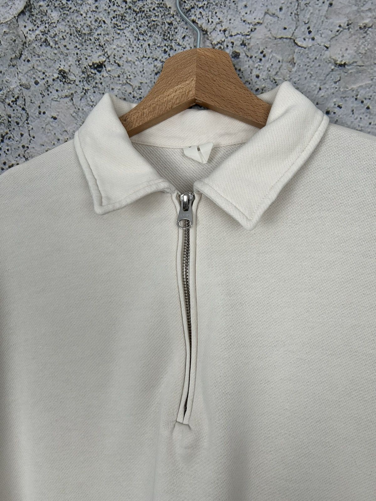 Arket Arket Zip Polo Tee Designer Minimalist Scandinavia Hype Size US M / EU 48-50 / 2 - 3 Thumbnail
