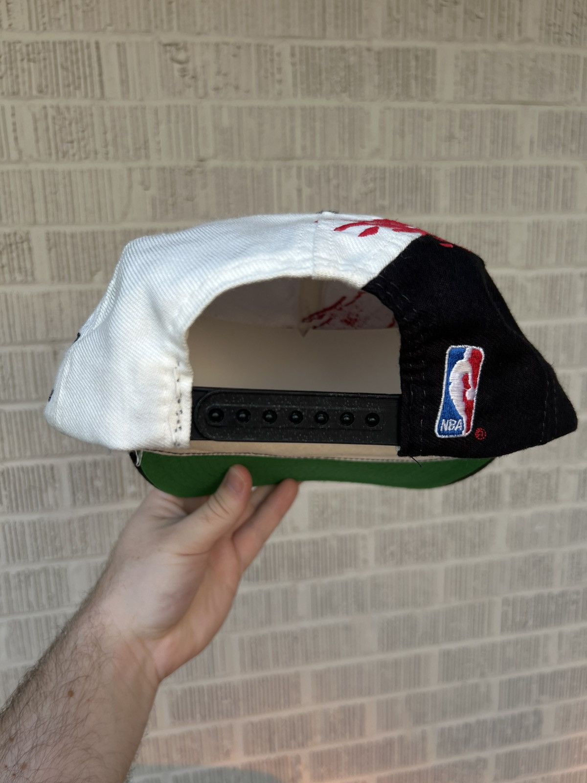 Logo Athletic Vintage 90’s Wool NBA Chicago Bulls Splash SnapBack Hat Size ONE SIZE - 4 Thumbnail