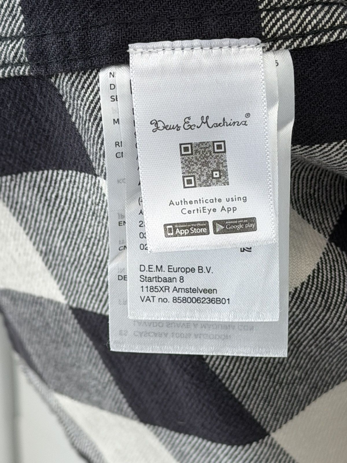 Deus Ex Machina Deus Ex Machina Checkered Flannel shirt Size US M / EU 48-50 / 2 - 6 Thumbnail