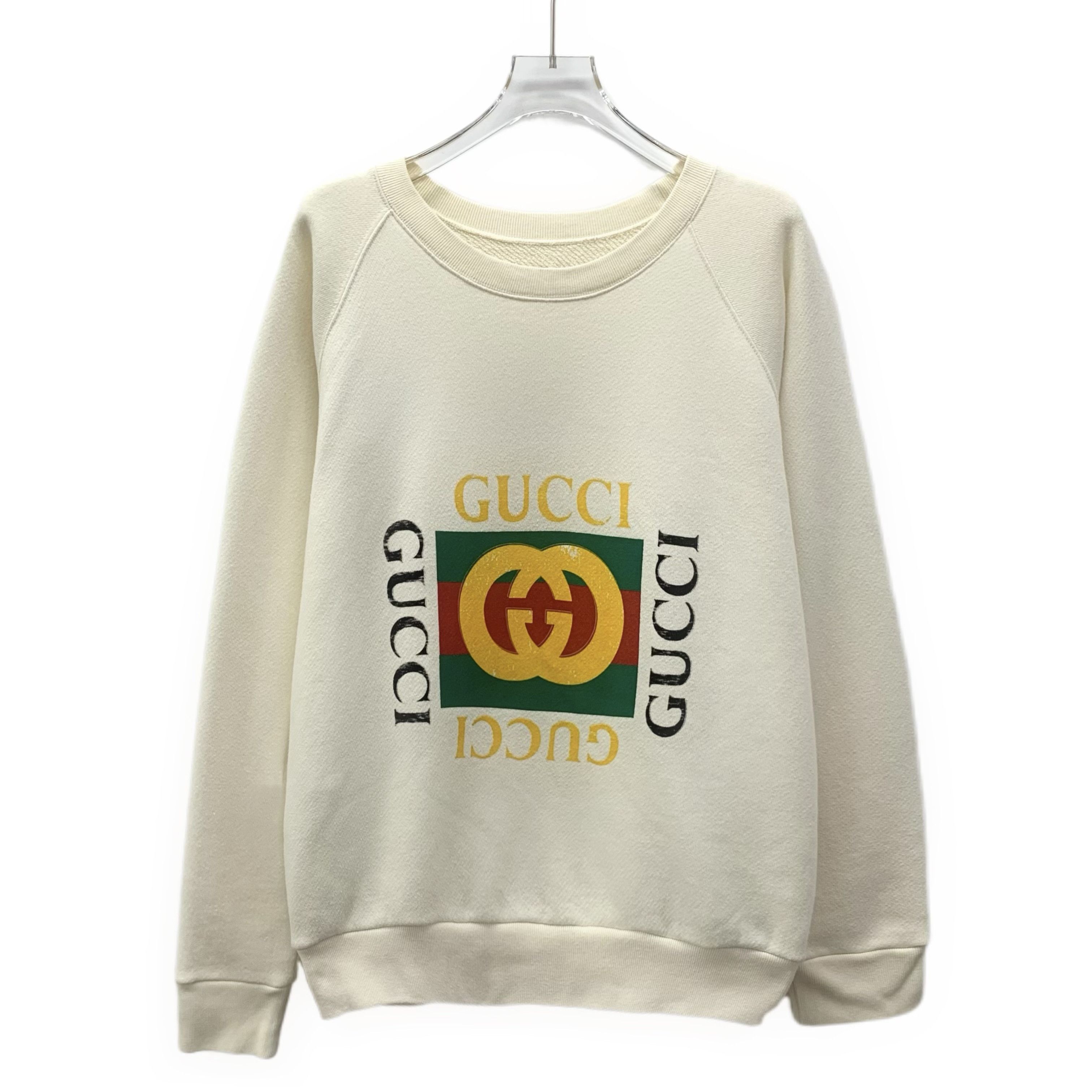 Gucci Gucci Tiger Floral Sweatshirt Beige (XS) Size XS / US 0-2 / IT 36-38 - 2 Thumbnail