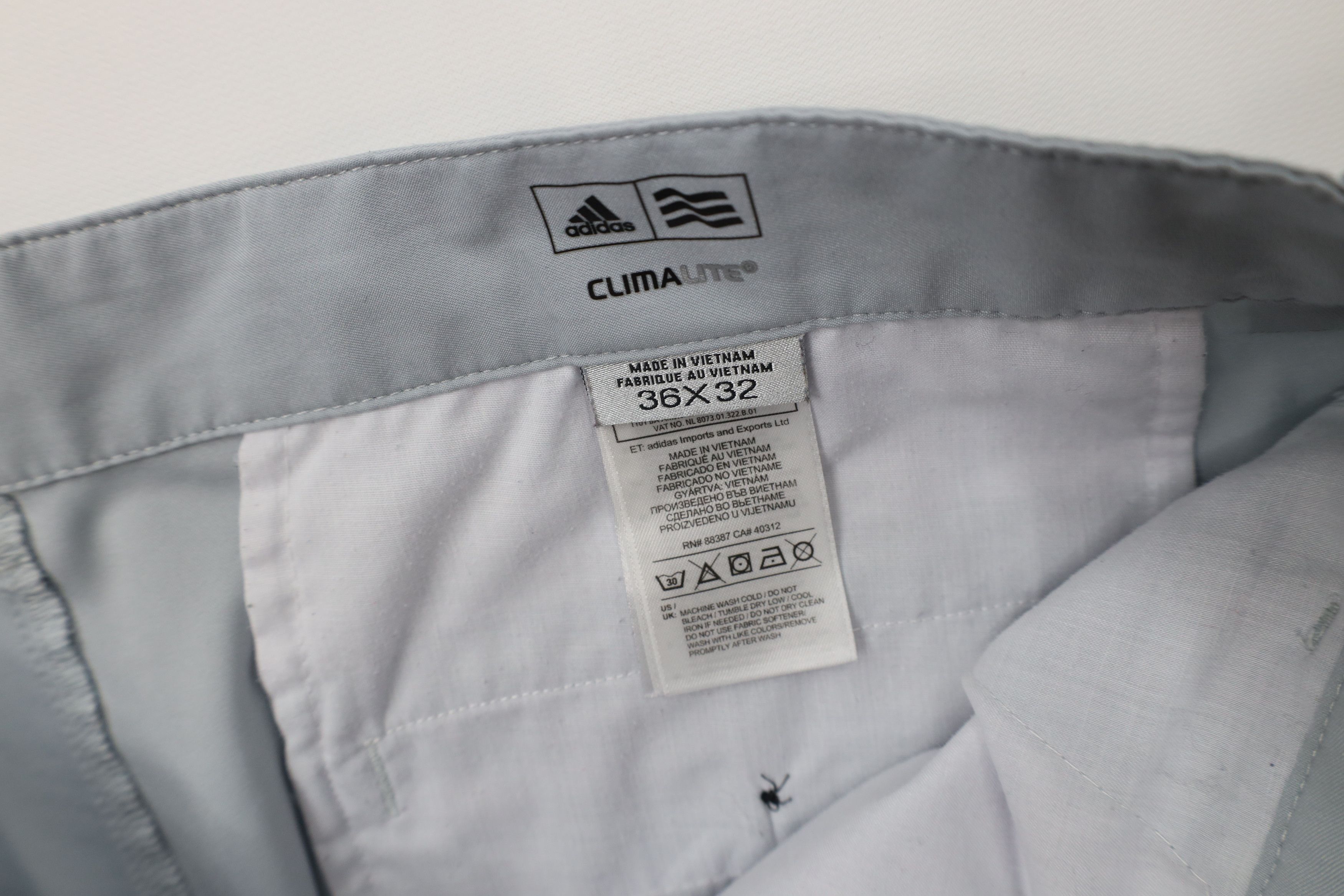 Adidas Adidas Golf Spell Out Wide Leg Golfing Chino Pants Gray Size US 36 / EU 52 - 9 Thumbnail