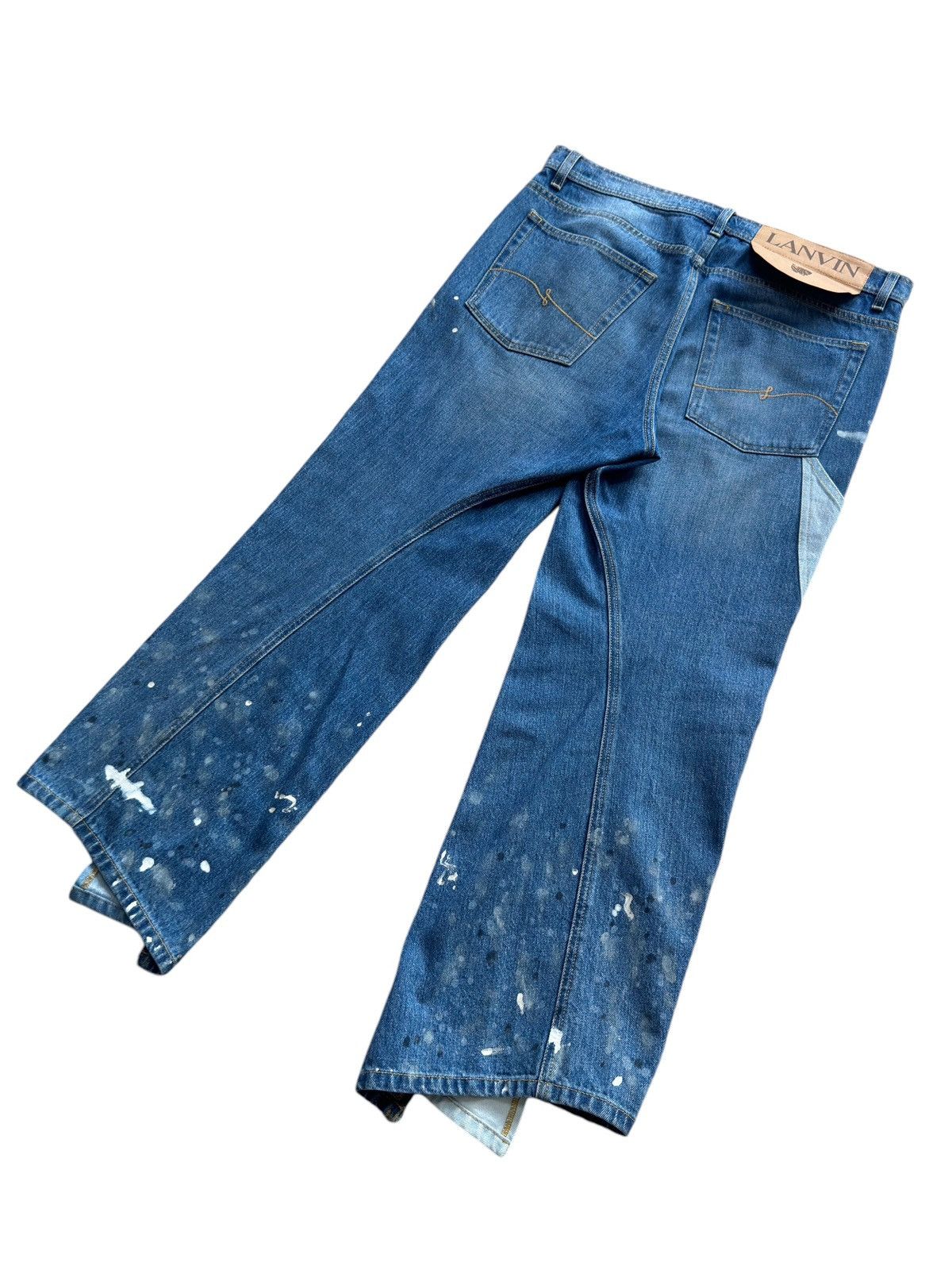 Gallery Dept. × Lanvin Gallery Dept Lanvin Flared Painter Denim Jeans Size US 32 / EU 48 - 5 Thumbnail