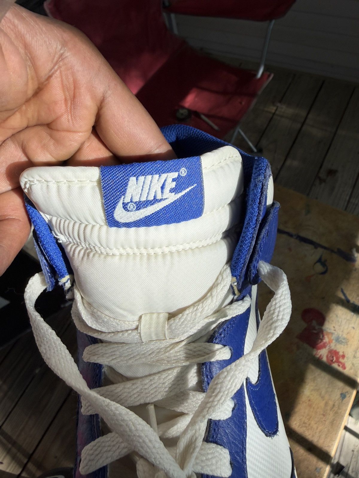 Nike 2011 Nike Dunk High College Pack Duke University Size US 10.5 / EU 43-44 - 4 Thumbnail