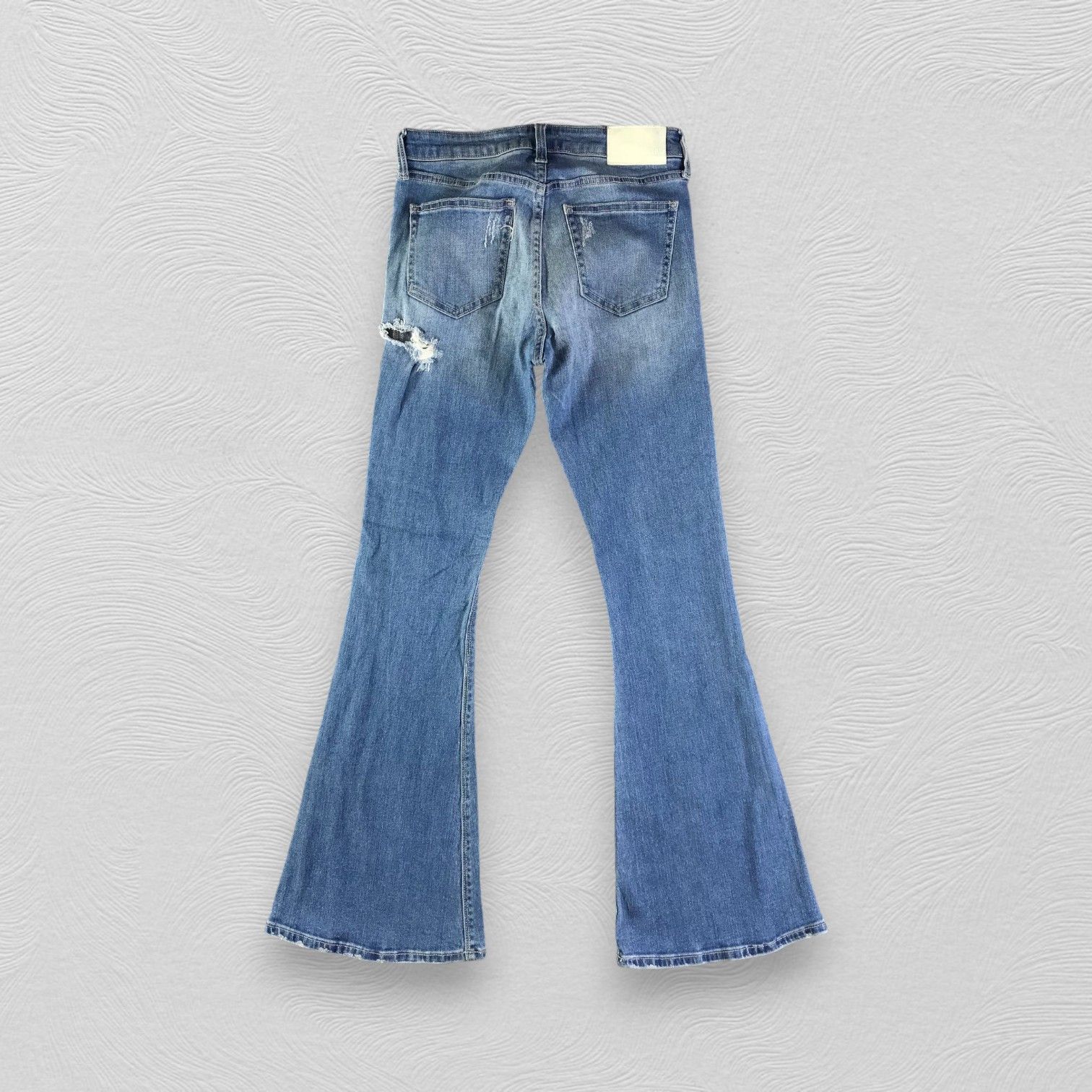 Japanese Brand Gyda Jeans Distressed Flare Denim Size US 26 / EU 42 - 2 Thumbnail